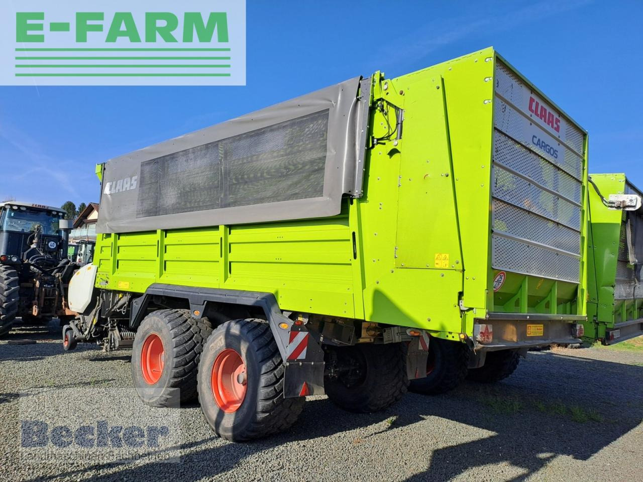 CLAAS cargos 8500 s - Remolque autocargador: foto 3 CLAAS cargos 8500 s - Remolque autocargador: foto 3