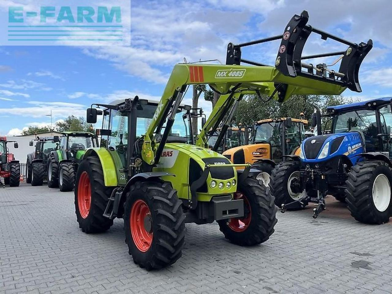 CLAAS celtis 446 plus rx + mailleux mx40-85 - Tractor: foto 3 CLAAS celtis 446 plus rx + mailleux mx40-85 - Tractor: foto 3