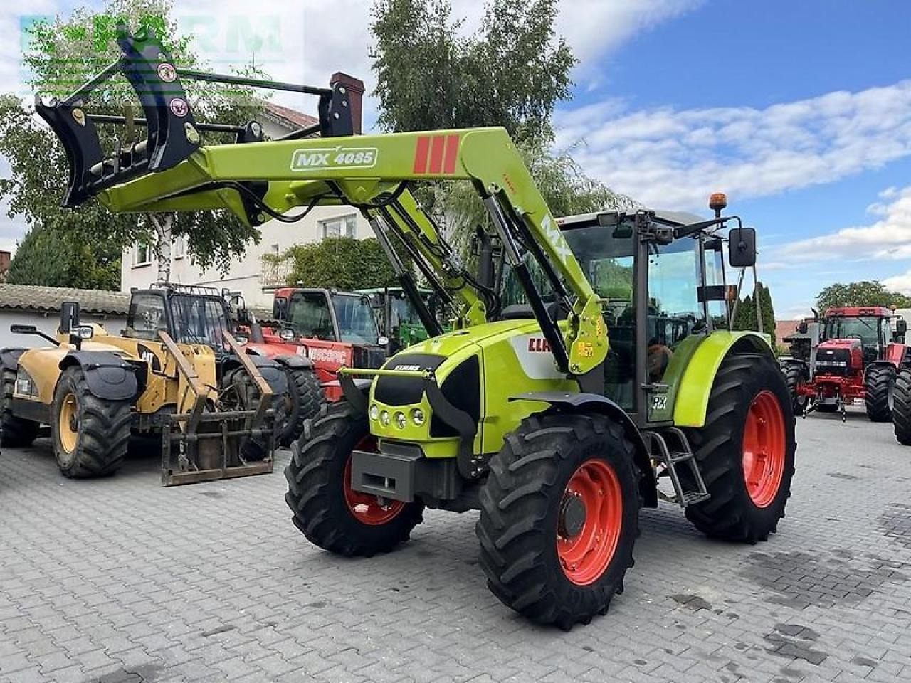 CLAAS celtis 446 plus rx + mailleux mx40-85 - Tractor: foto 1 CLAAS celtis 446 plus rx + mailleux mx40-85 - Tractor: foto 1