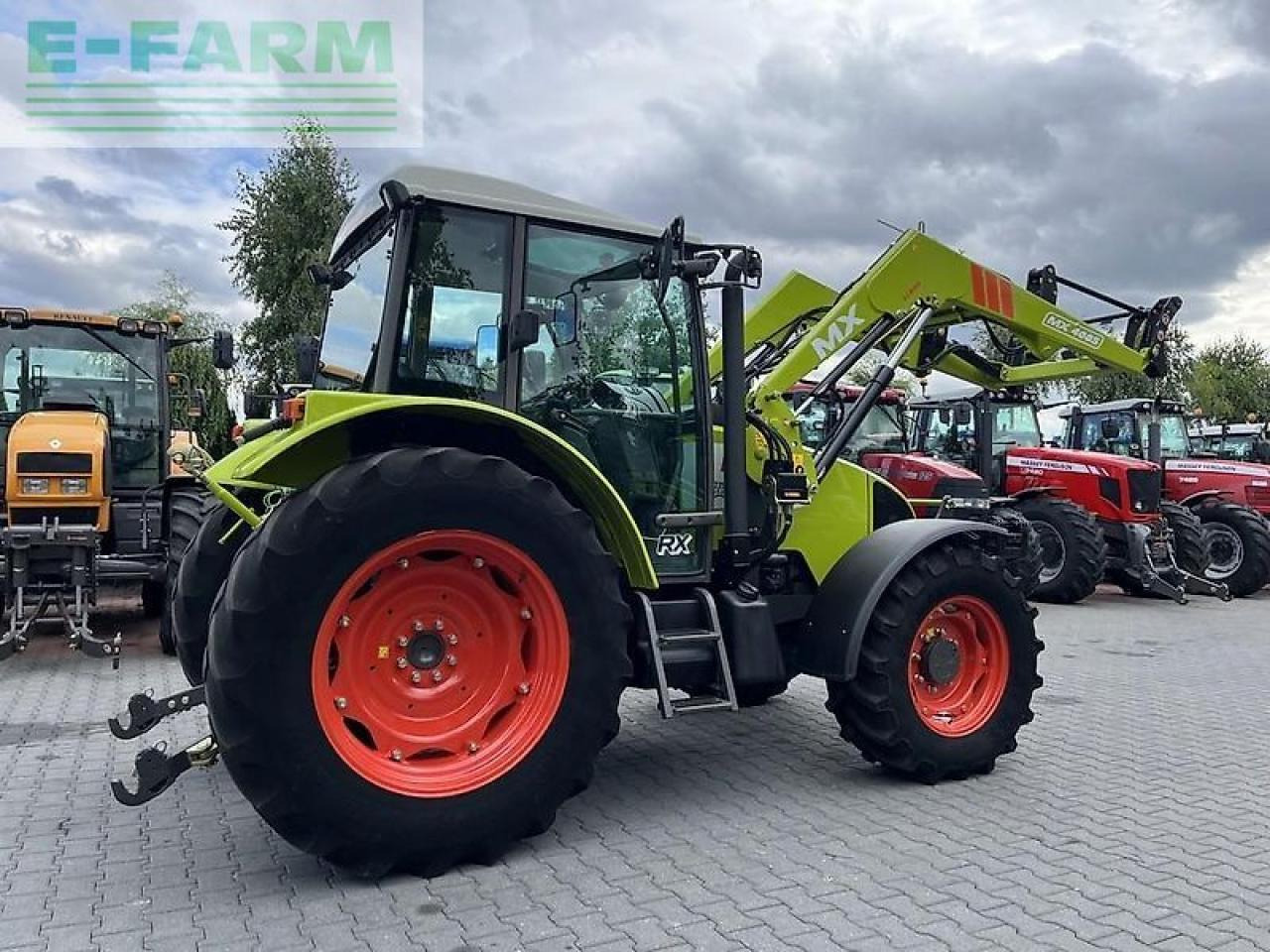 CLAAS celtis 446 plus rx + mailleux mx40-85 - Tractor: foto 5 CLAAS celtis 446 plus rx + mailleux mx40-85 - Tractor: foto 5