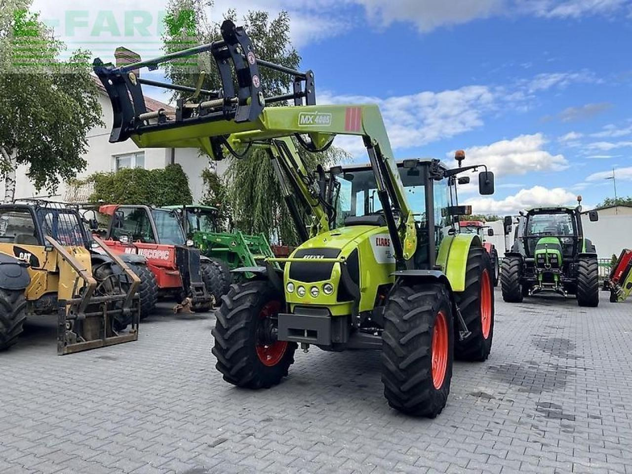 CLAAS celtis 446 plus rx + mailleux mx40-85 - Tractor: foto 2 CLAAS celtis 446 plus rx + mailleux mx40-85 - Tractor: foto 2