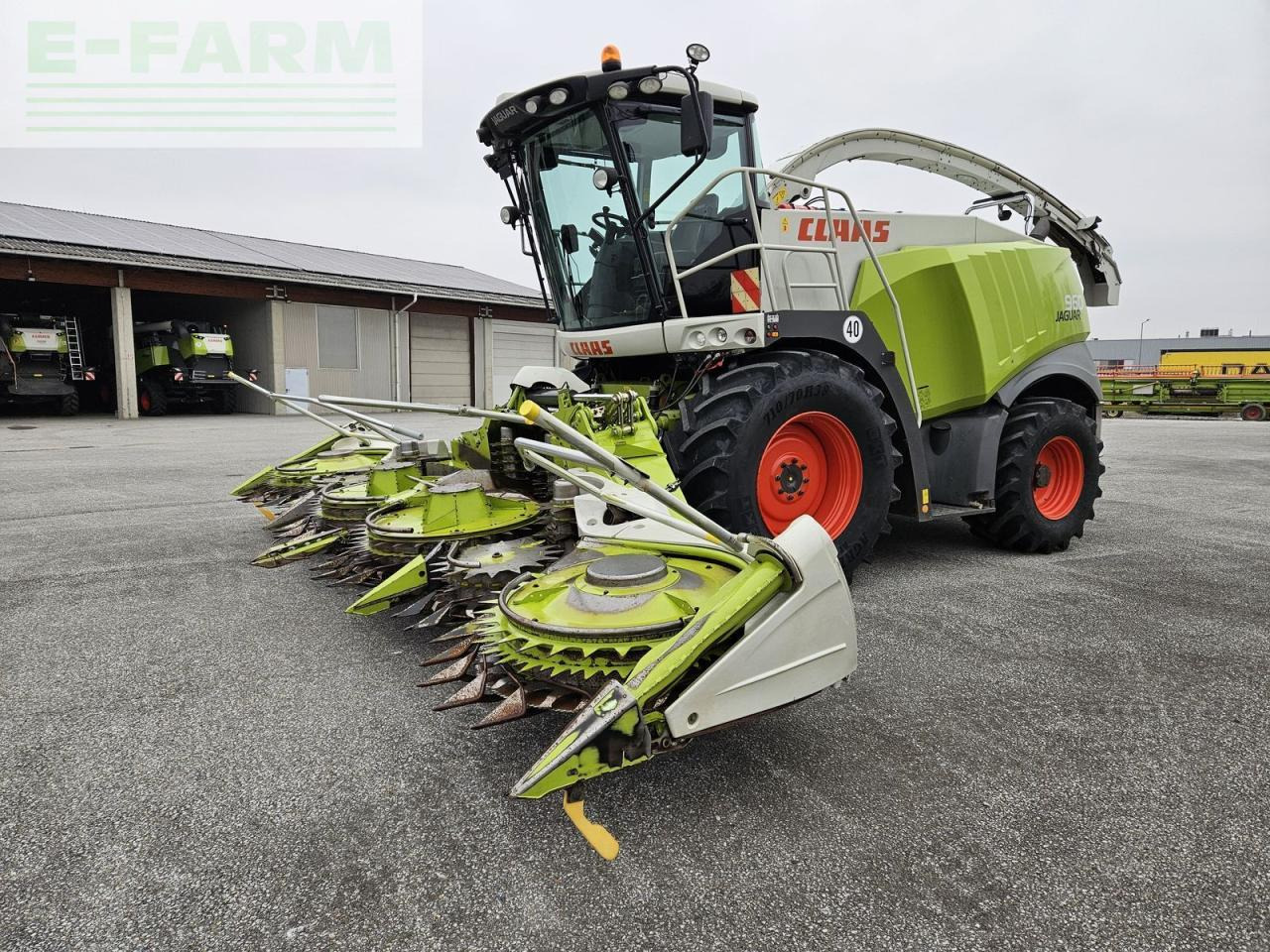 CLAAS jaguar 960 - Cosechadora de forraje: foto 1 CLAAS jaguar 960 - Cosechadora de forraje: foto 1