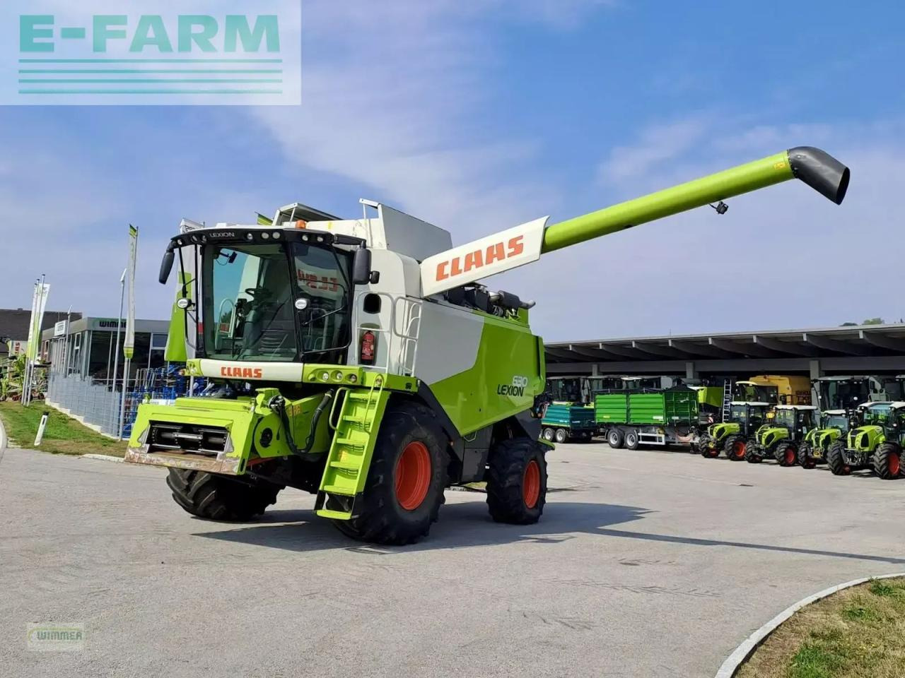 CLAAS lexion 630 - allrad - Cosechadora de granos: foto 5 CLAAS lexion 630 - allrad - Cosechadora de granos: foto 5