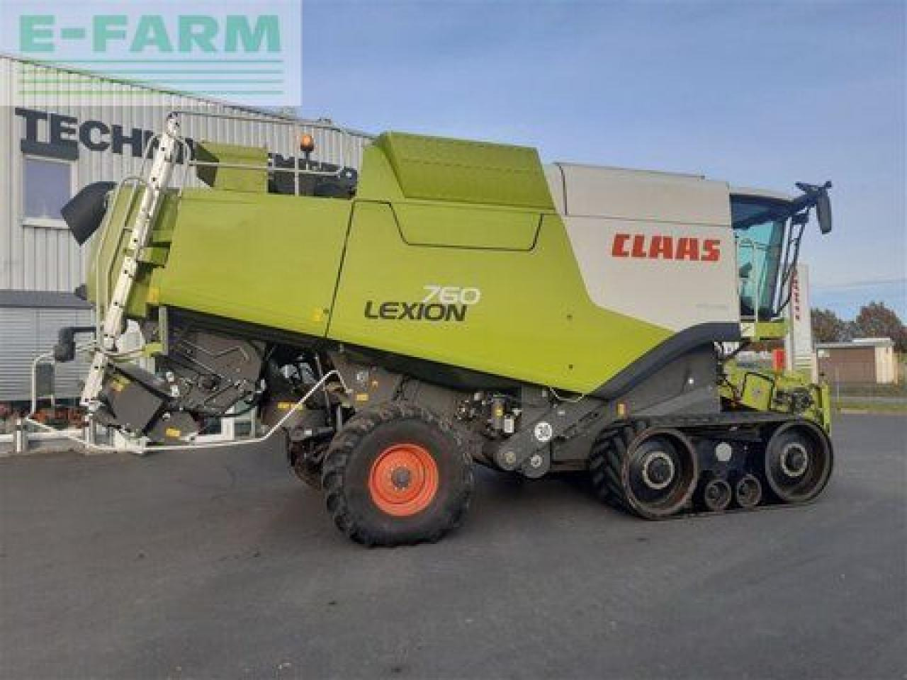 CLAAS lexion 760 tt - Cosechadora de granos: foto 4 CLAAS lexion 760 tt - Cosechadora de granos: foto 4