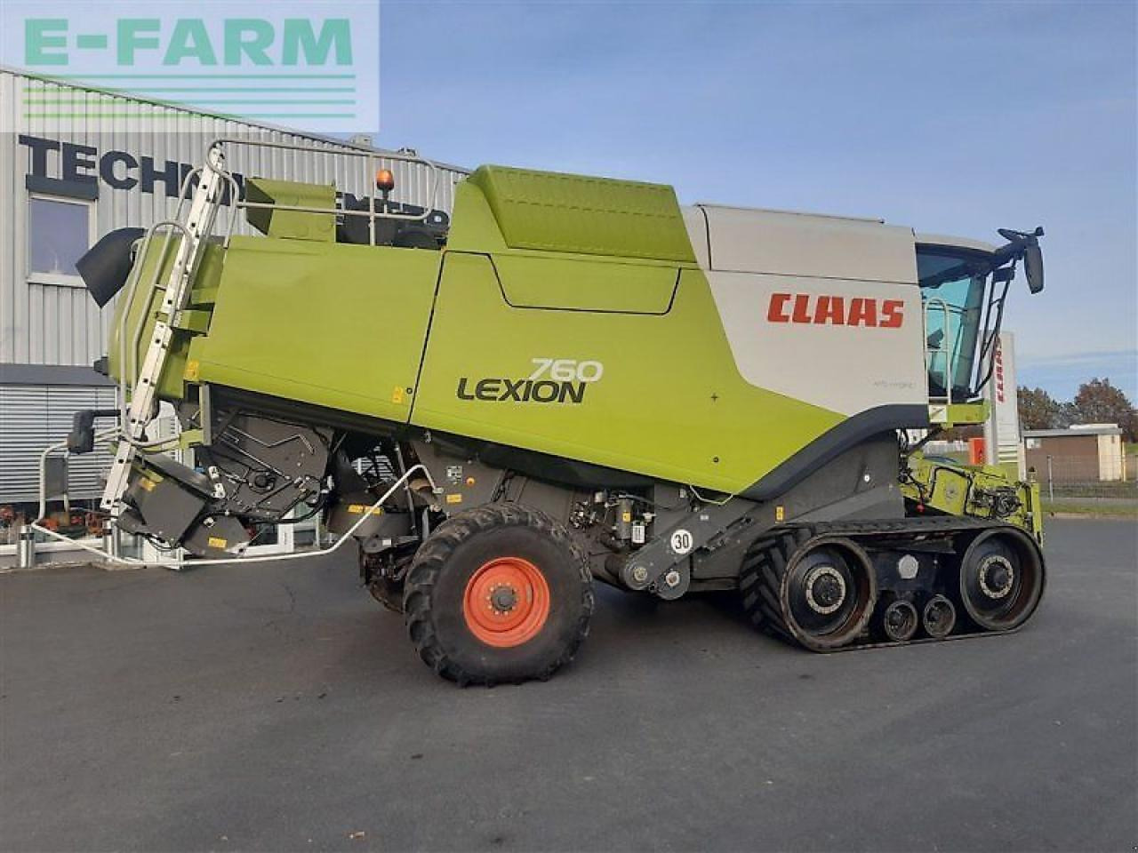CLAAS lexion 760 tt - Cosechadora de granos: foto 4 CLAAS lexion 760 tt - Cosechadora de granos: foto 4