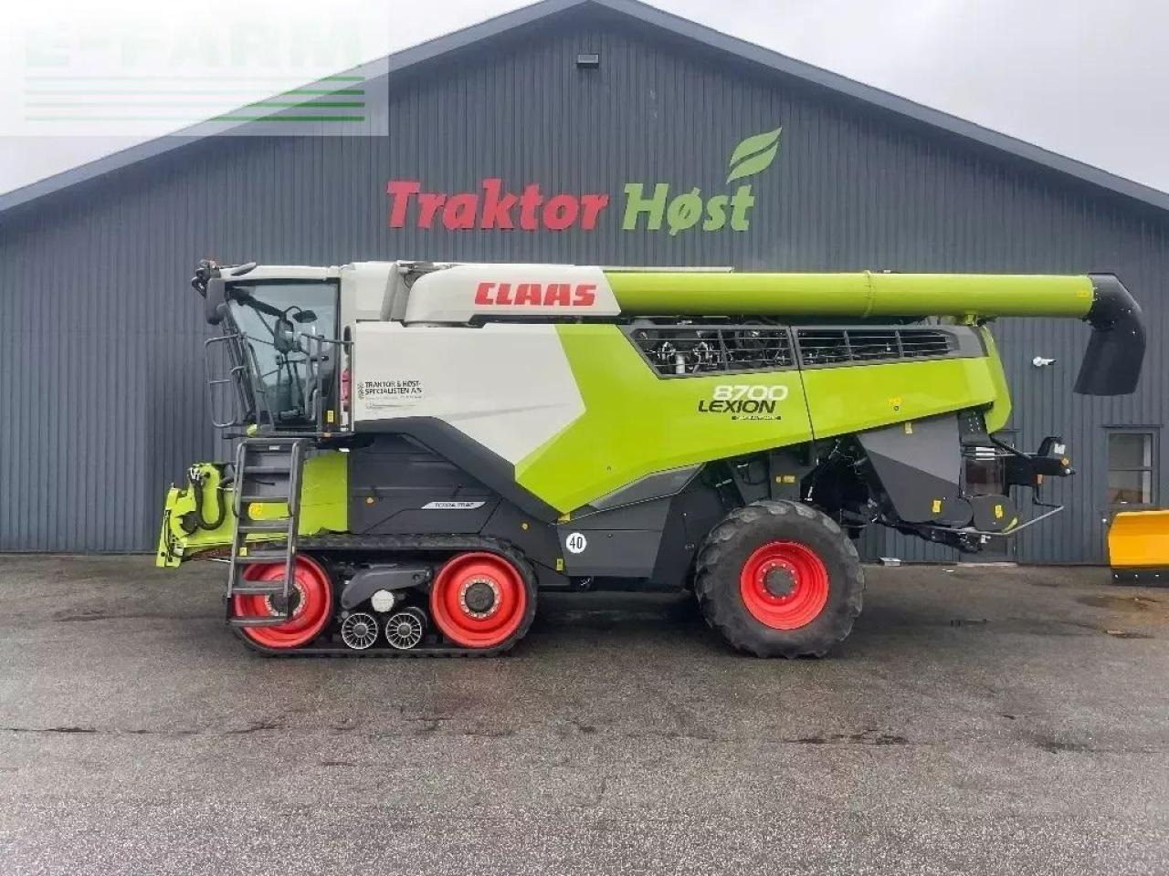 CLAAS lexion 8700 terra trac - Cosechadora de granos: foto 1 CLAAS lexion 8700 terra trac - Cosechadora de granos: foto 1