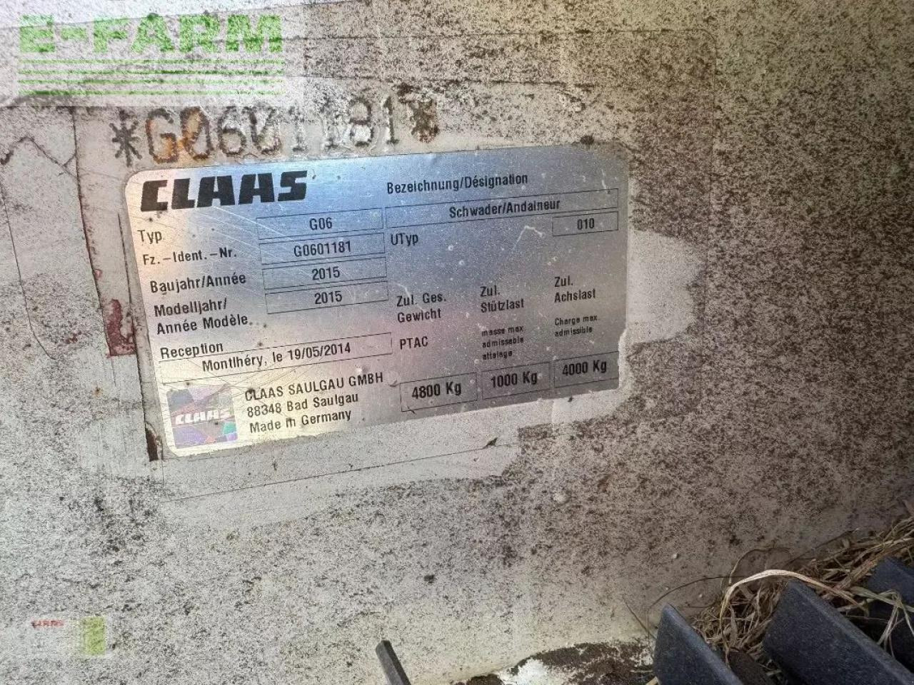 CLAAS liner 3600 - Henificadora: foto 2 CLAAS liner 3600 - Henificadora: foto 2