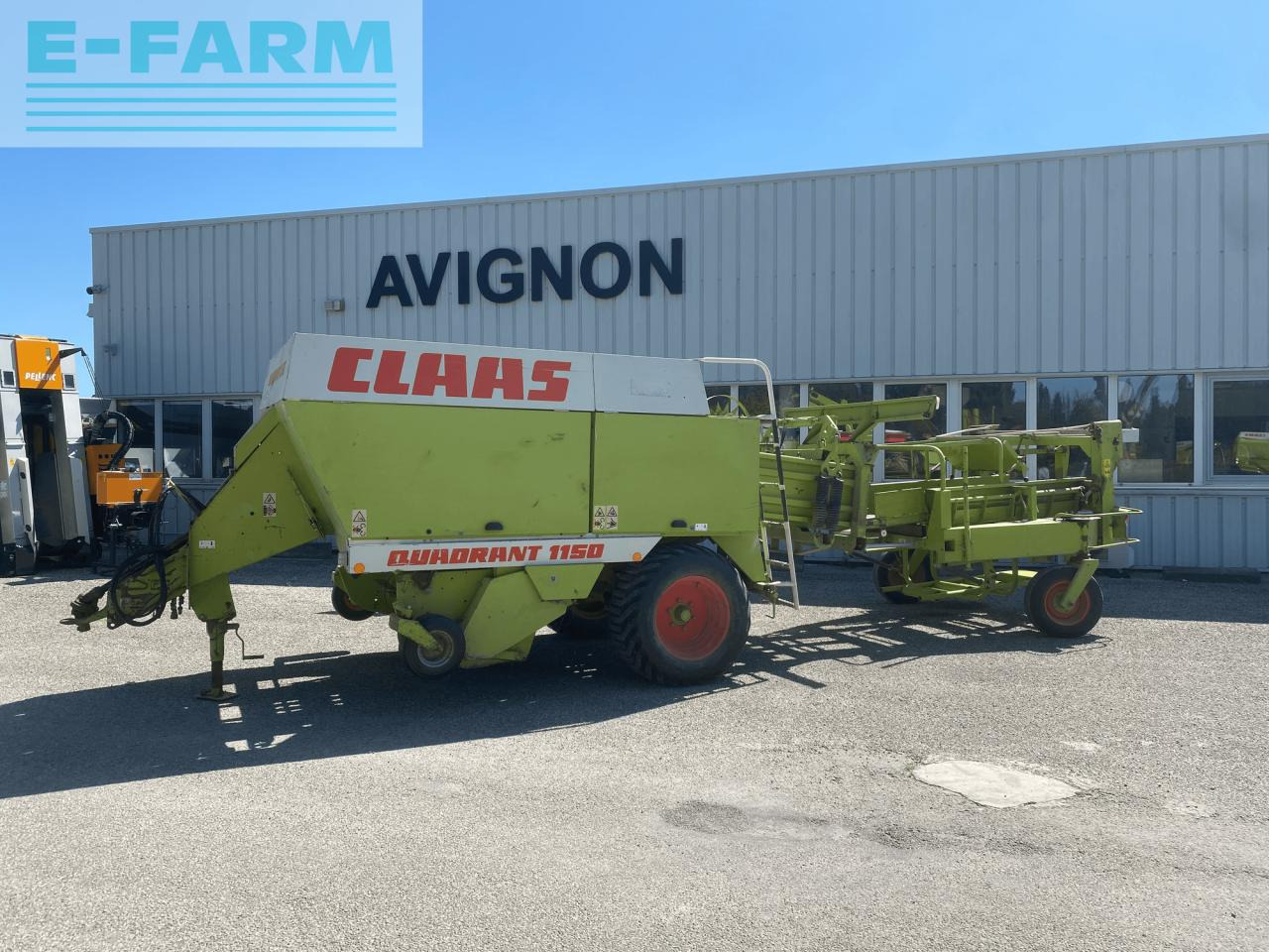 CLAAS quadrant 1150 - Empacadora de pacas cuadradas: foto 1 CLAAS quadrant 1150 - Empacadora de pacas cuadradas: foto 1