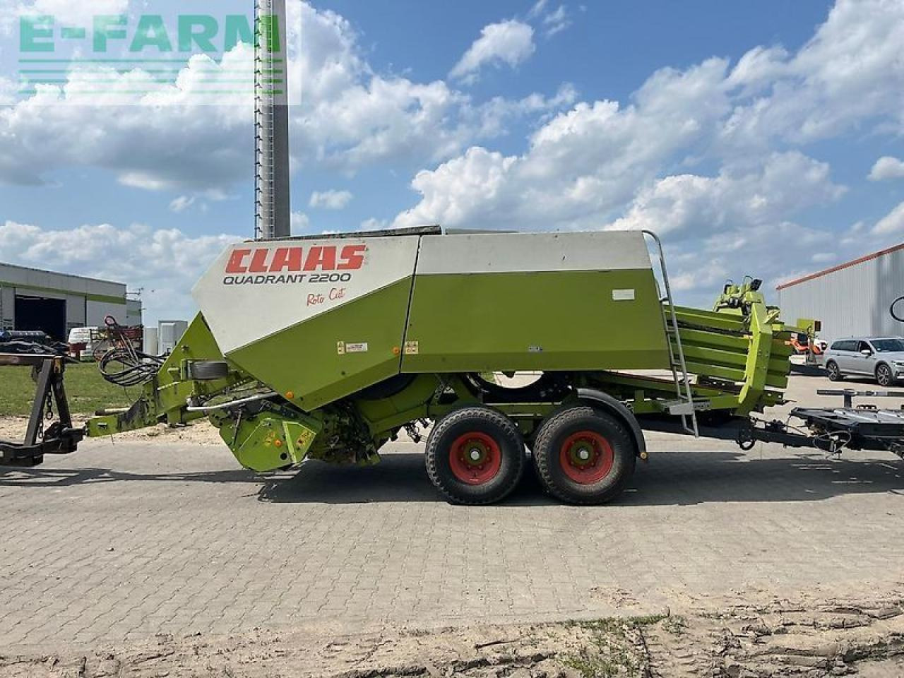 CLAAS quadrant 2200 rc - Empacadora de pacas cuadradas: foto 5 CLAAS quadrant 2200 rc - Empacadora de pacas cuadradas: foto 5