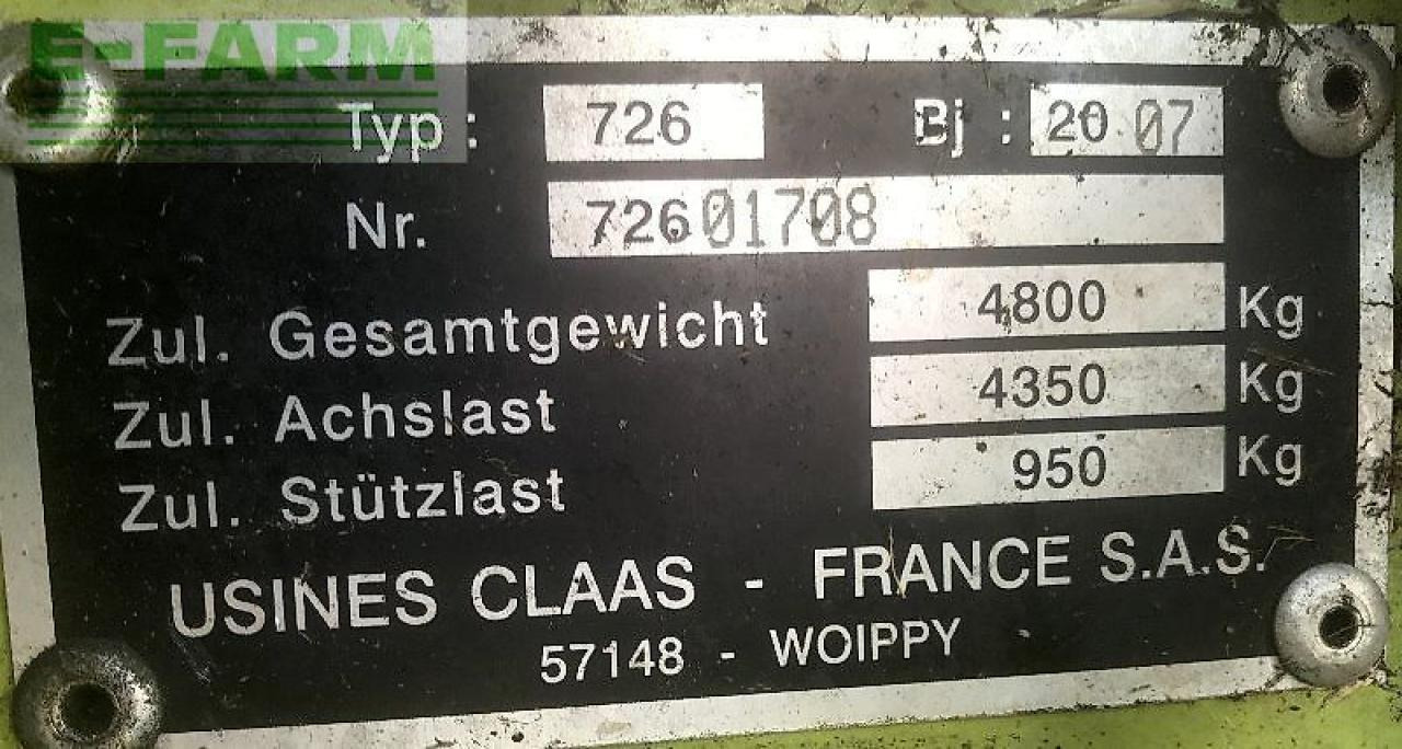 CLAAS rollant 255 rc uniwrap - Empacadora de pacas cuadradas: foto 2 CLAAS rollant 255 rc uniwrap - Empacadora de pacas cuadradas: foto 2