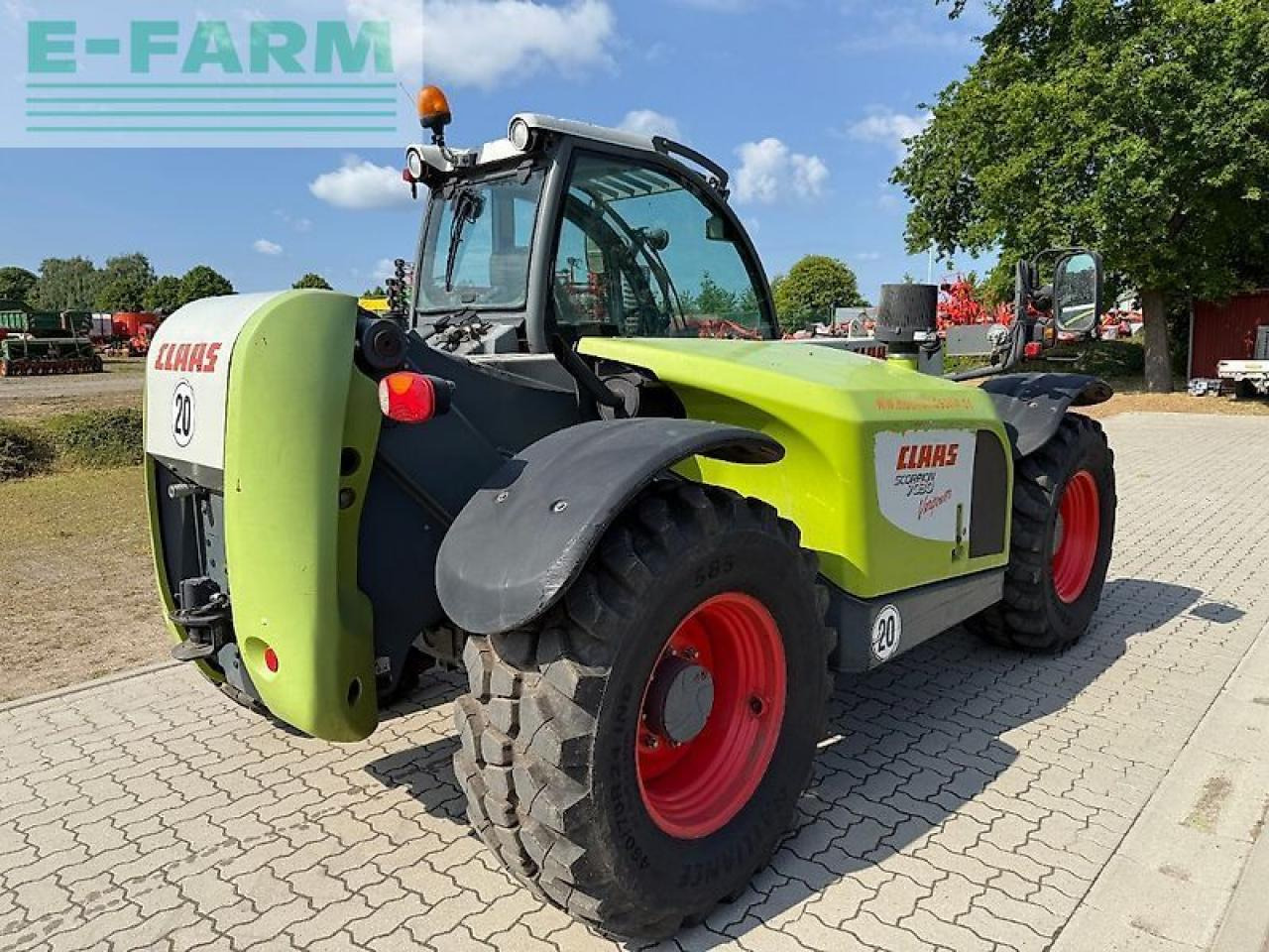 CLAAS scorpion 7030 - Manipulador telescópico: foto 5 CLAAS scorpion 7030 - Manipulador telescópico: foto 5