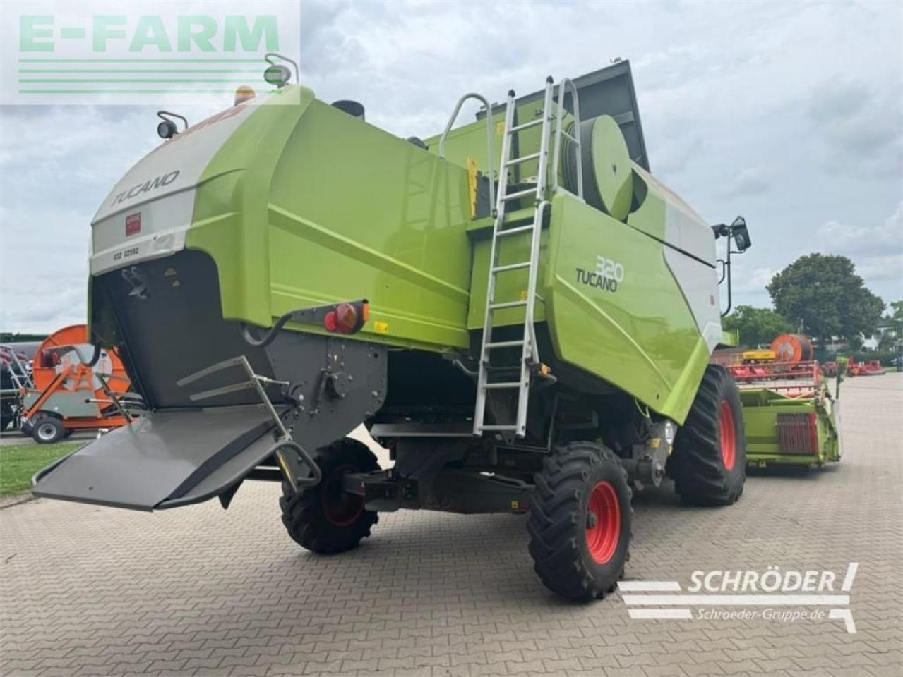 CLAAS tucano 320 - Cosechadora de granos: foto 5 CLAAS tucano 320 - Cosechadora de granos: foto 5