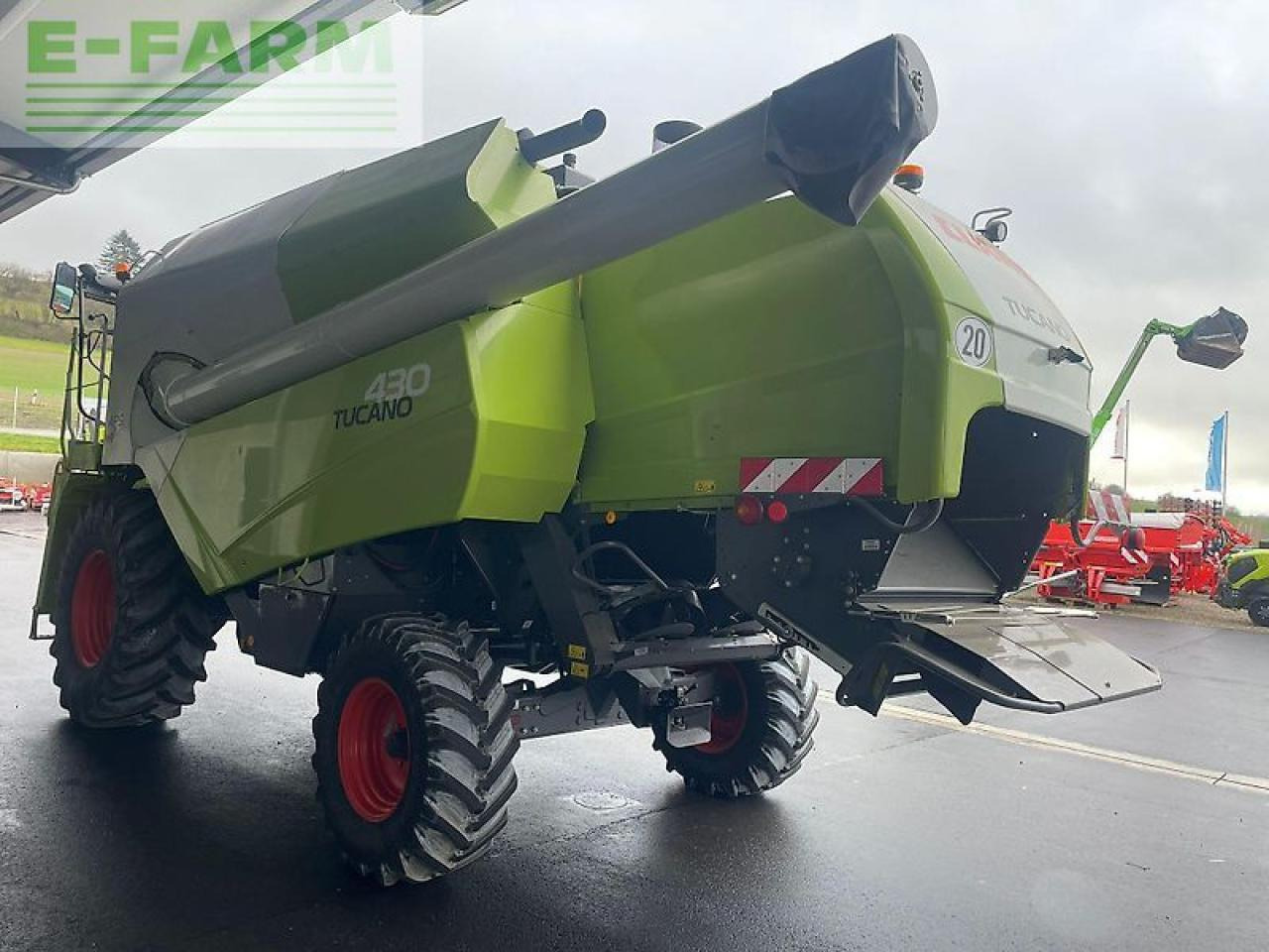 CLAAS tucano 430 + schneidwerk c540 - sofort einsatzbereite maschine! - Cosechadora de granos: foto 5 CLAAS tucano 430 + schneidwerk c540 - sofort einsatzbereite maschine! - Cosechadora de granos: foto 5
