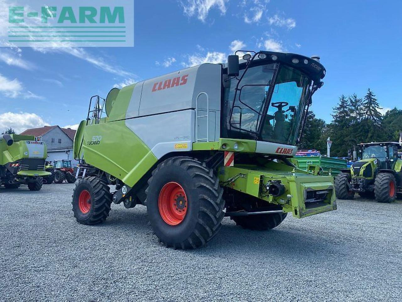 CLAAS tucano 570 - Cosechadora de granos: foto 1 CLAAS tucano 570 - Cosechadora de granos: foto 1