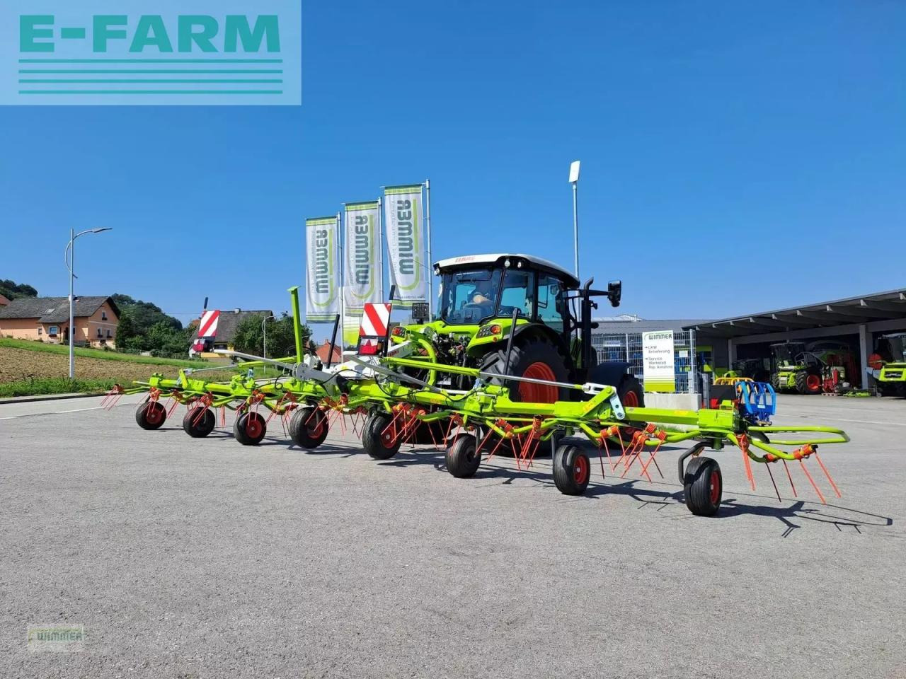 CLAAS volto 900 - kreiselheuer 8,7m (kreisler/zetter) - Henificadora: foto 1 CLAAS volto 900 - kreiselheuer 8,7m (kreisler/zetter) - Henificadora: foto 1