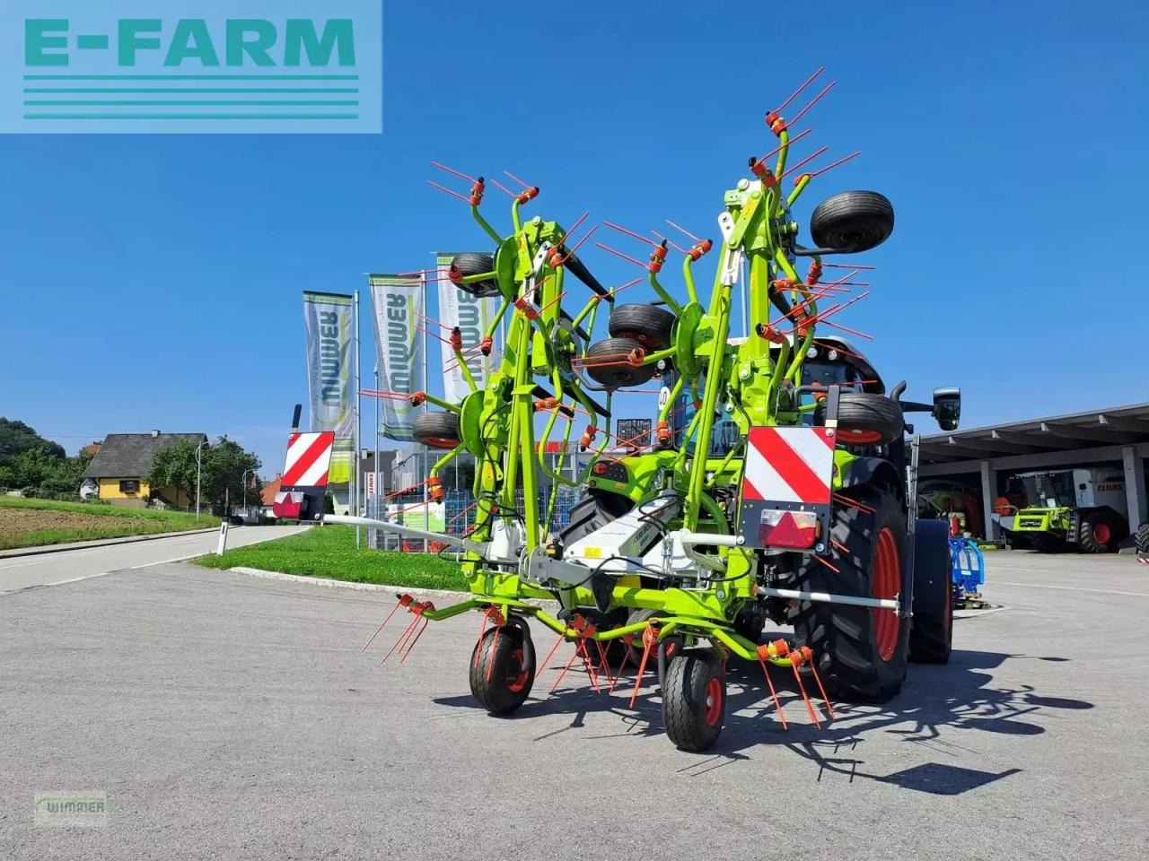 CLAAS volto 900 - kreiselheuer 8,7m (kreisler/zetter) - Henificadora: foto 3 CLAAS volto 900 - kreiselheuer 8,7m (kreisler/zetter) - Henificadora: foto 3