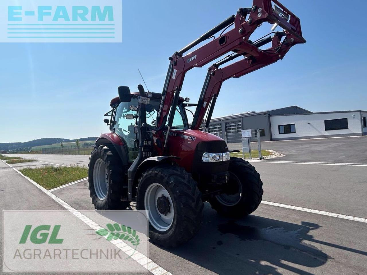Case-IH maxxum cvx 110 CVX - Tractor: foto 4 Case-IH maxxum cvx 110 CVX - Tractor: foto 4