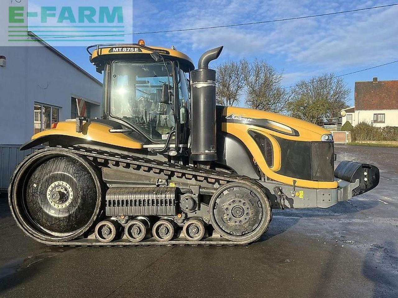Challenger mt 875 e - Tractor: foto 2 Challenger mt 875 e - Tractor: foto 2