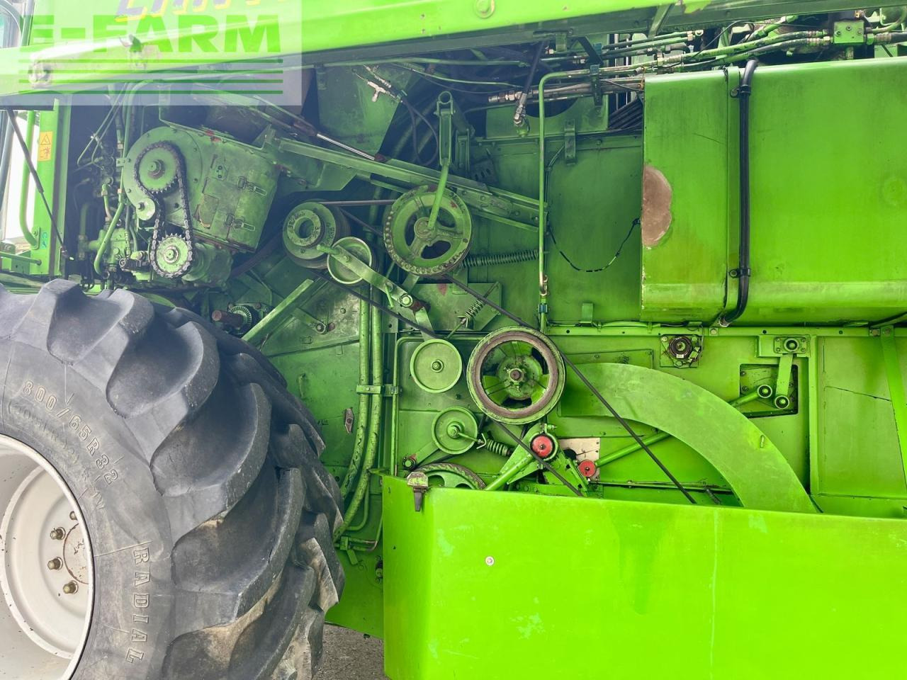 Cosechadora de granos Deutz-Fahr 4075 balance - (gebrauchter deutz fahr 4075): foto 8