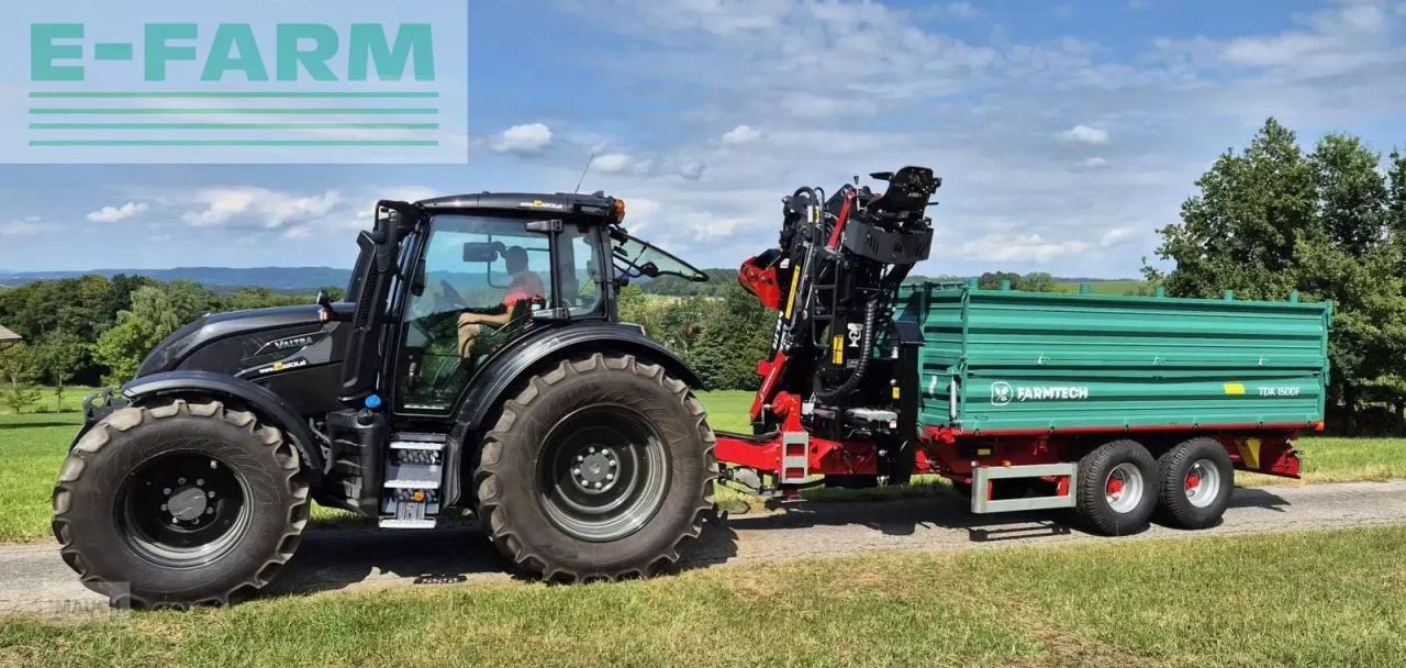 Farmtech tdk 1500f + kran - Remolque volquete agrícola: foto 4 Farmtech tdk 1500f + kran - Remolque volquete agrícola: foto 4