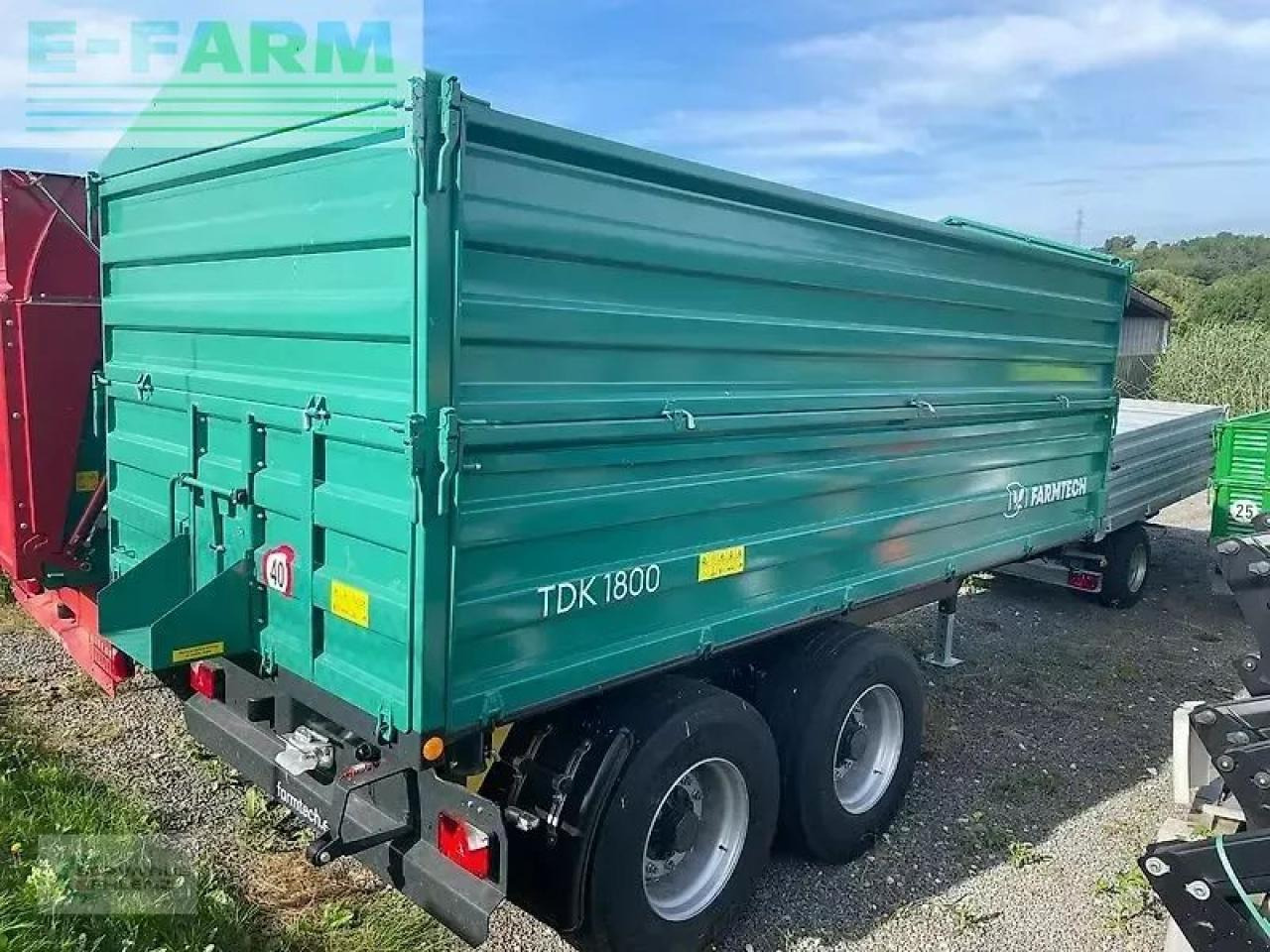Farmtech tdk 1800 dreiseitenkipper neu - Remolque volquete agrícola: foto 3 Farmtech tdk 1800 dreiseitenkipper neu - Remolque volquete agrícola: foto 3