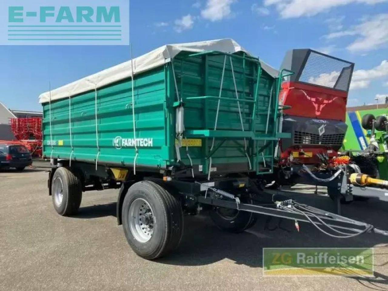 Farmtech zdk 1500 s - Remolque volquete agrícola: foto 1 Farmtech zdk 1500 s - Remolque volquete agrícola: foto 1
