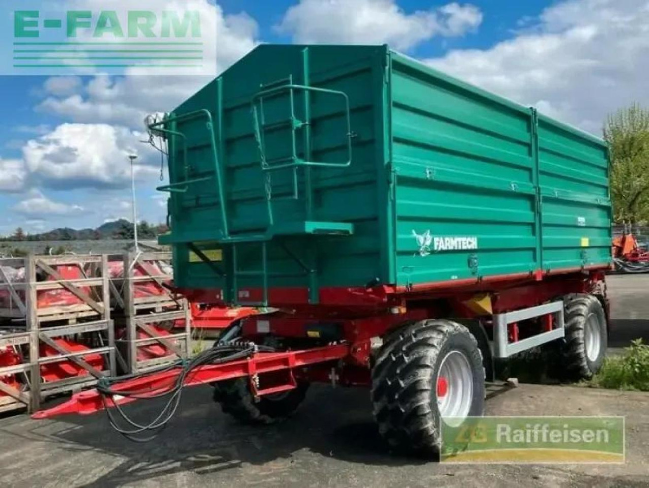 Farmtech zkd 1800/40 - Remolque volquete agrícola: foto 3 Farmtech zkd 1800/40 - Remolque volquete agrícola: foto 3