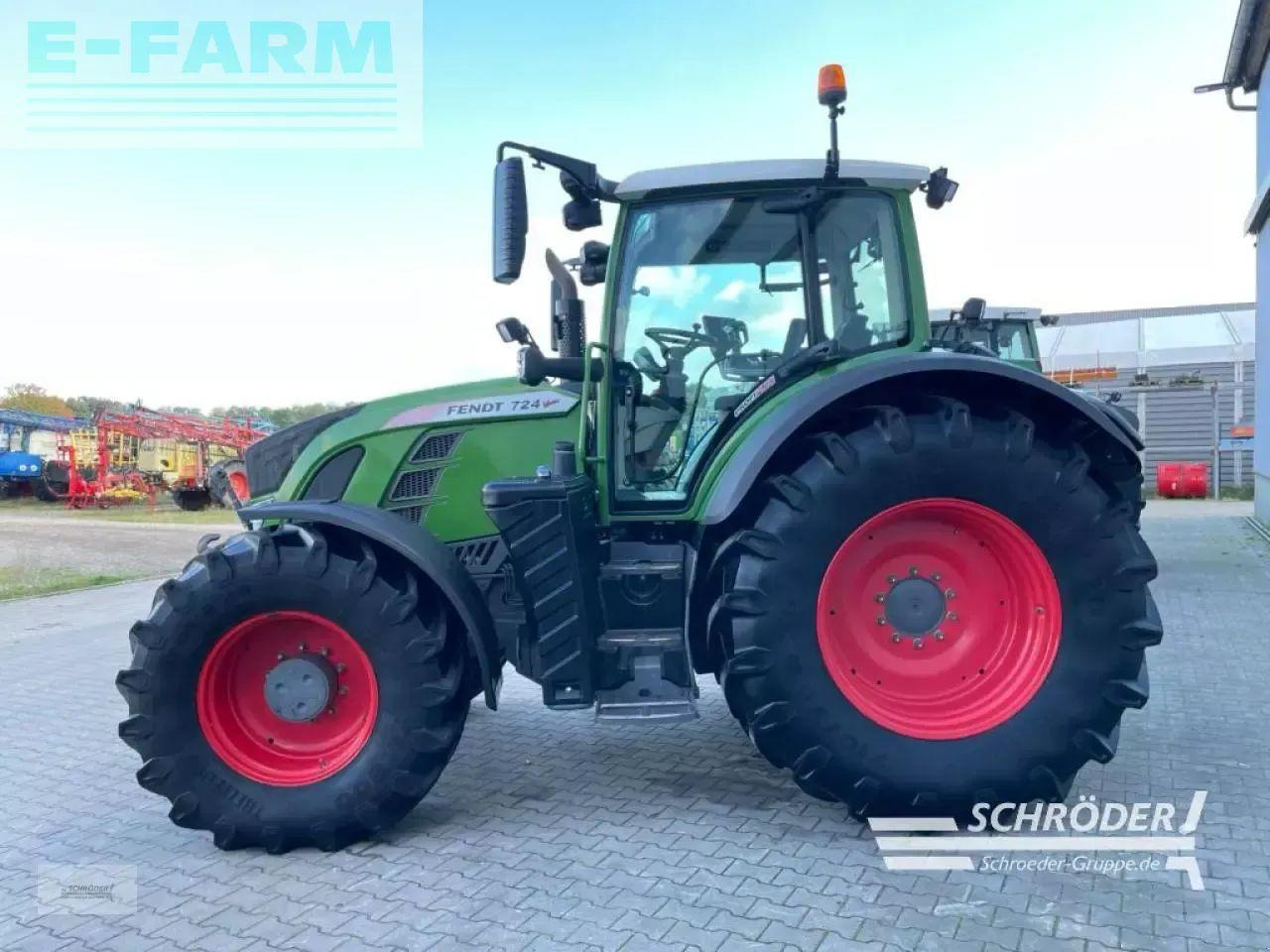Fendt 724 s4 profi plus - Tractor: foto 4 Fendt 724 s4 profi plus - Tractor: foto 4
