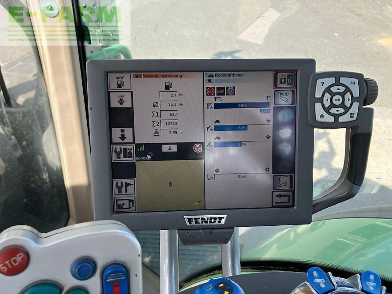 Tractor Fendt 724 scr, profi plus, fh,fzw,fl: foto 33