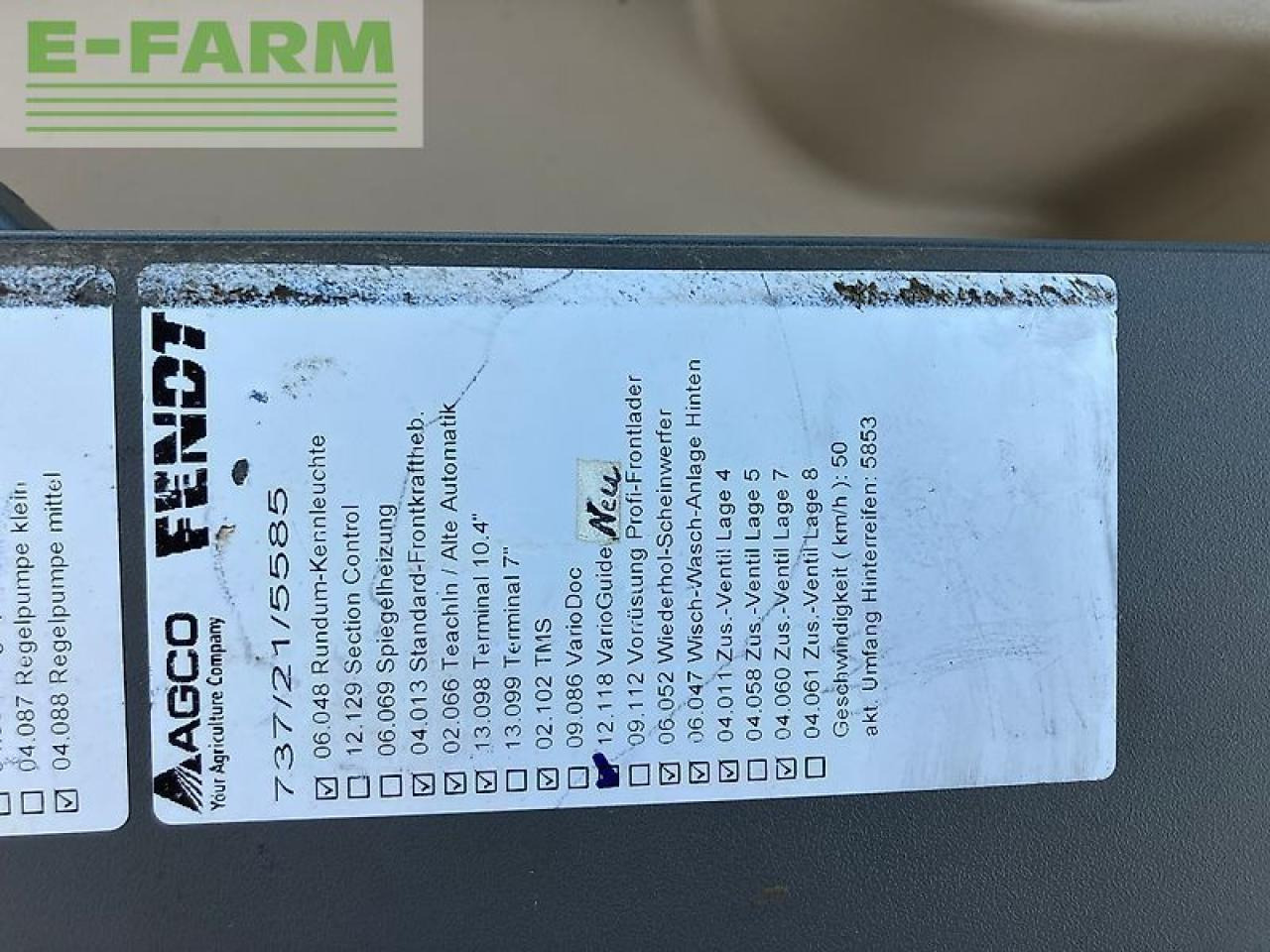 Tractor Fendt 724 scr, profi plus, fh,fzw,fl: foto 40