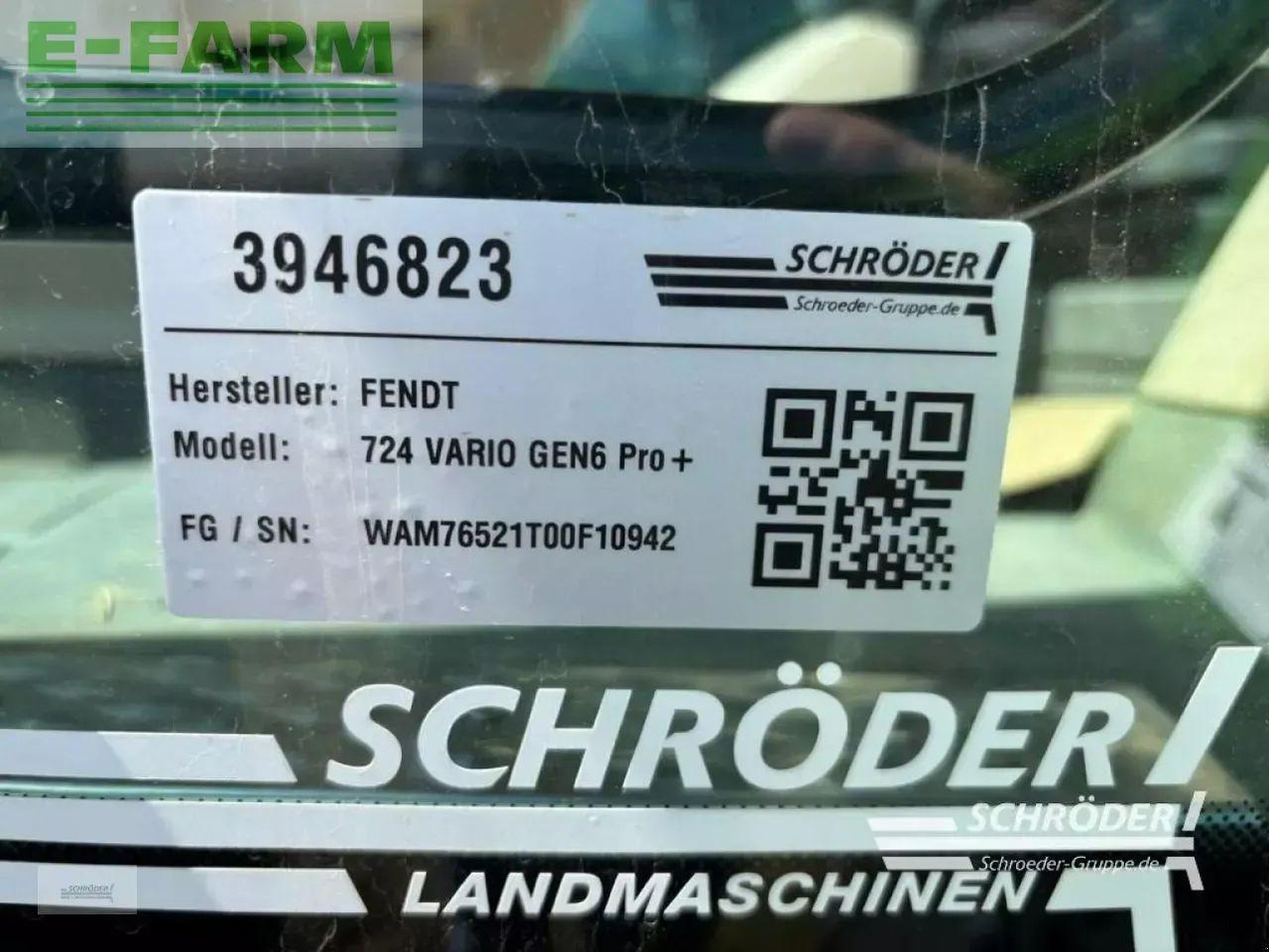Fendt 724 vario gen6 profi plus ProfiPlus - Tractor: foto 4 Fendt 724 vario gen6 profi plus ProfiPlus - Tractor: foto 4