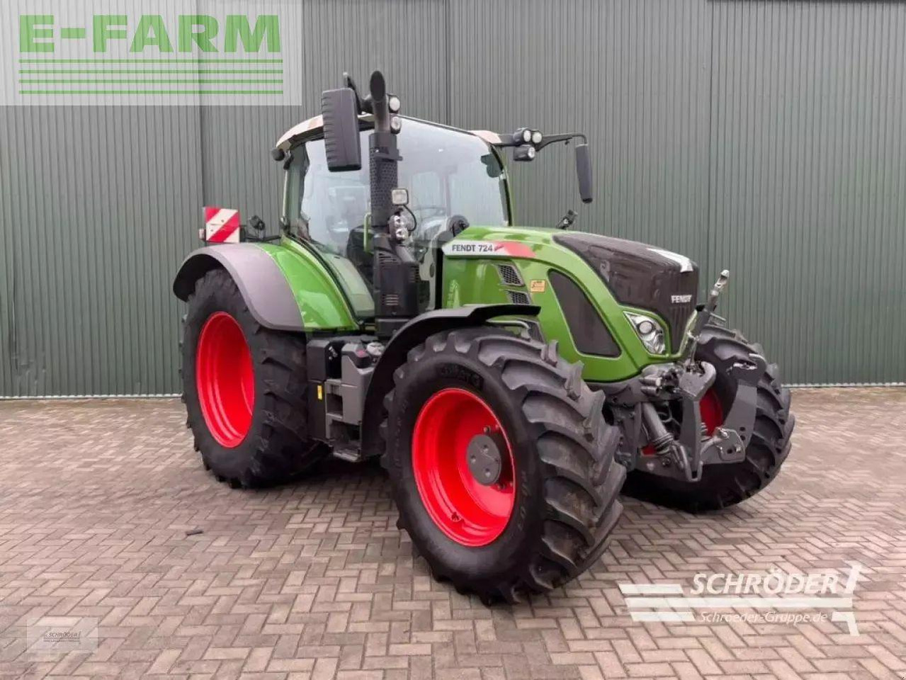 Fendt 724 vario s4 profi plus - Tractor: foto 1 Fendt 724 vario s4 profi plus - Tractor: foto 1