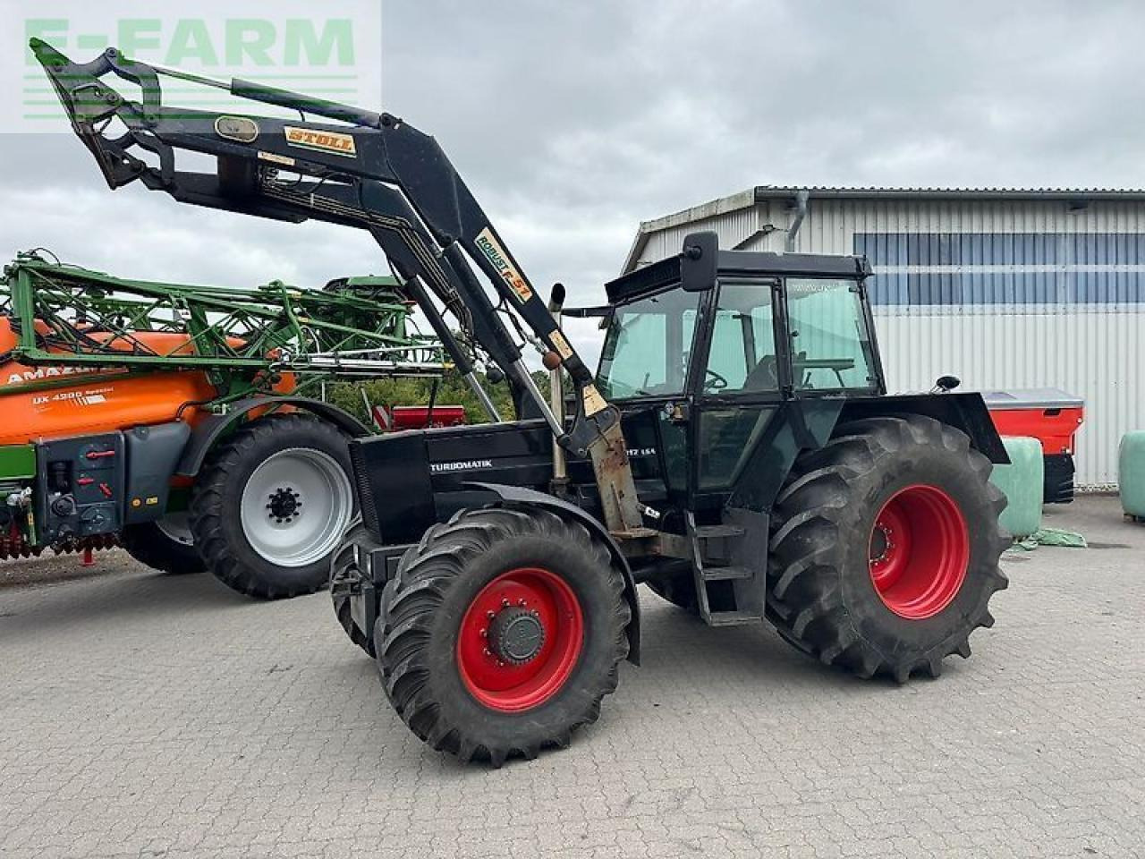 Fendt favorit 612 lsa - Tractor: foto 1 Fendt favorit 612 lsa - Tractor: foto 1