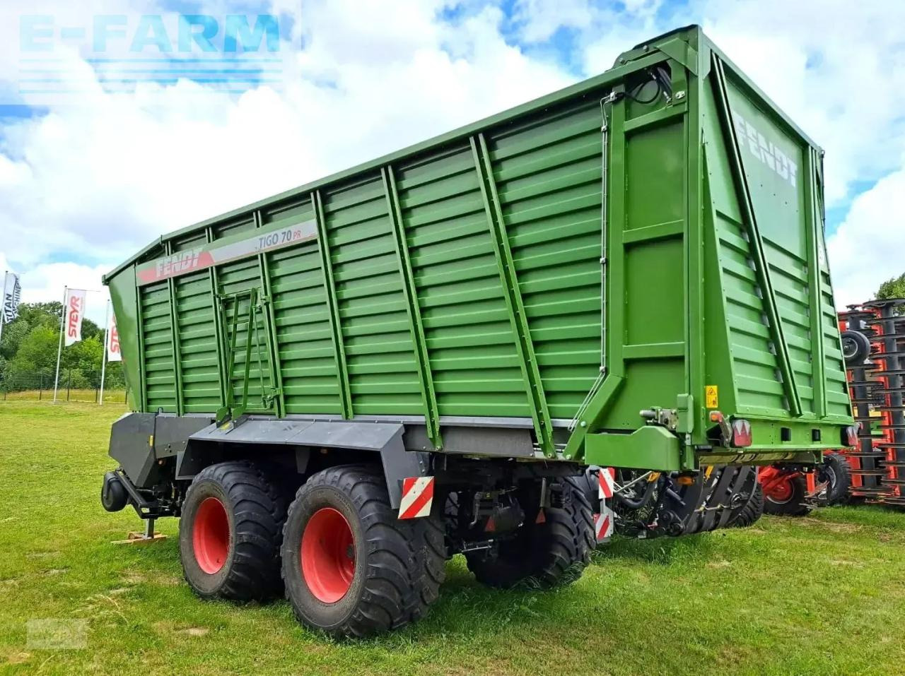 Fendt tigo 70 pr - nur 183 rotor-stunden - aus erster hand - Remolque autocargador: foto 2 Fendt tigo 70 pr - nur 183 rotor-stunden - aus erster hand - Remolque autocargador: foto 2