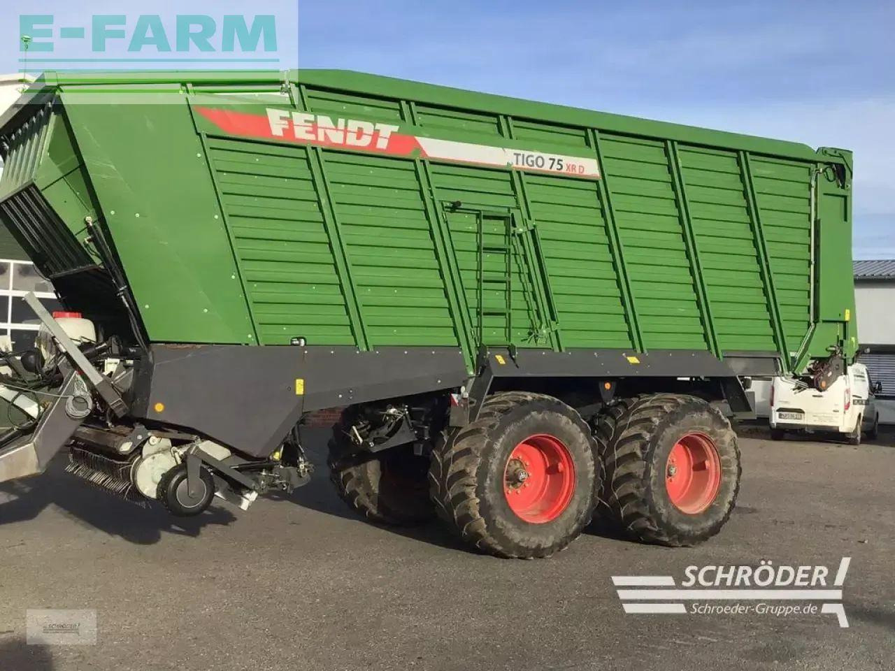Fendt tigo 75 xr - Remolque autocargador: foto 2 Fendt tigo 75 xr - Remolque autocargador: foto 2