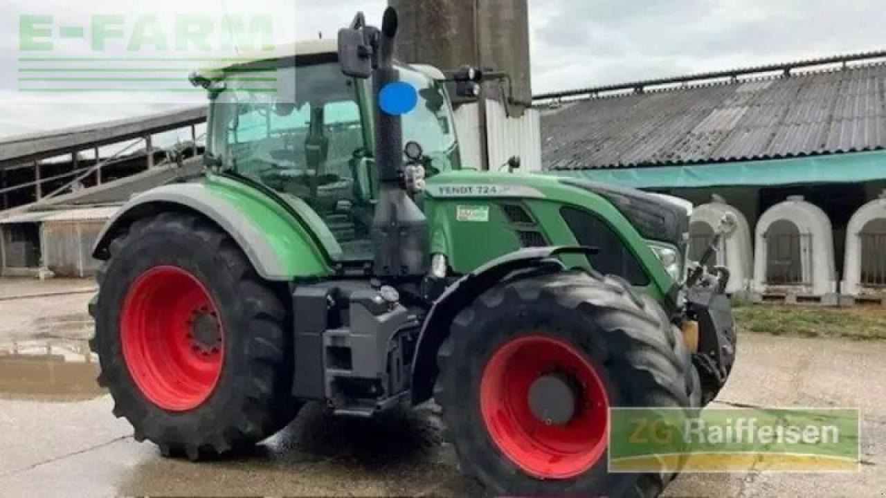 Fendt vario 724 - Tractor: foto 2 Fendt vario 724 - Tractor: foto 2