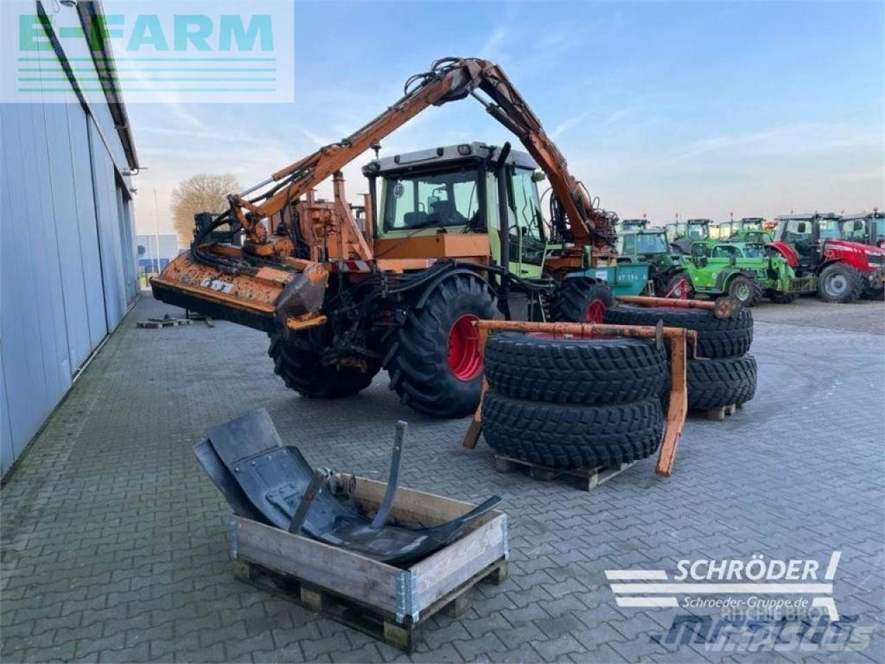 Fendt xylon 524 - Tractor: foto 3 Fendt xylon 524 - Tractor: foto 3