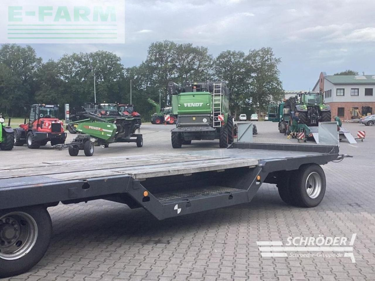 Fliegl dtl 300 p -tieflader - Remolque góndola rebajadas: foto 5 Fliegl dtl 300 p -tieflader - Remolque góndola rebajadas: foto 5