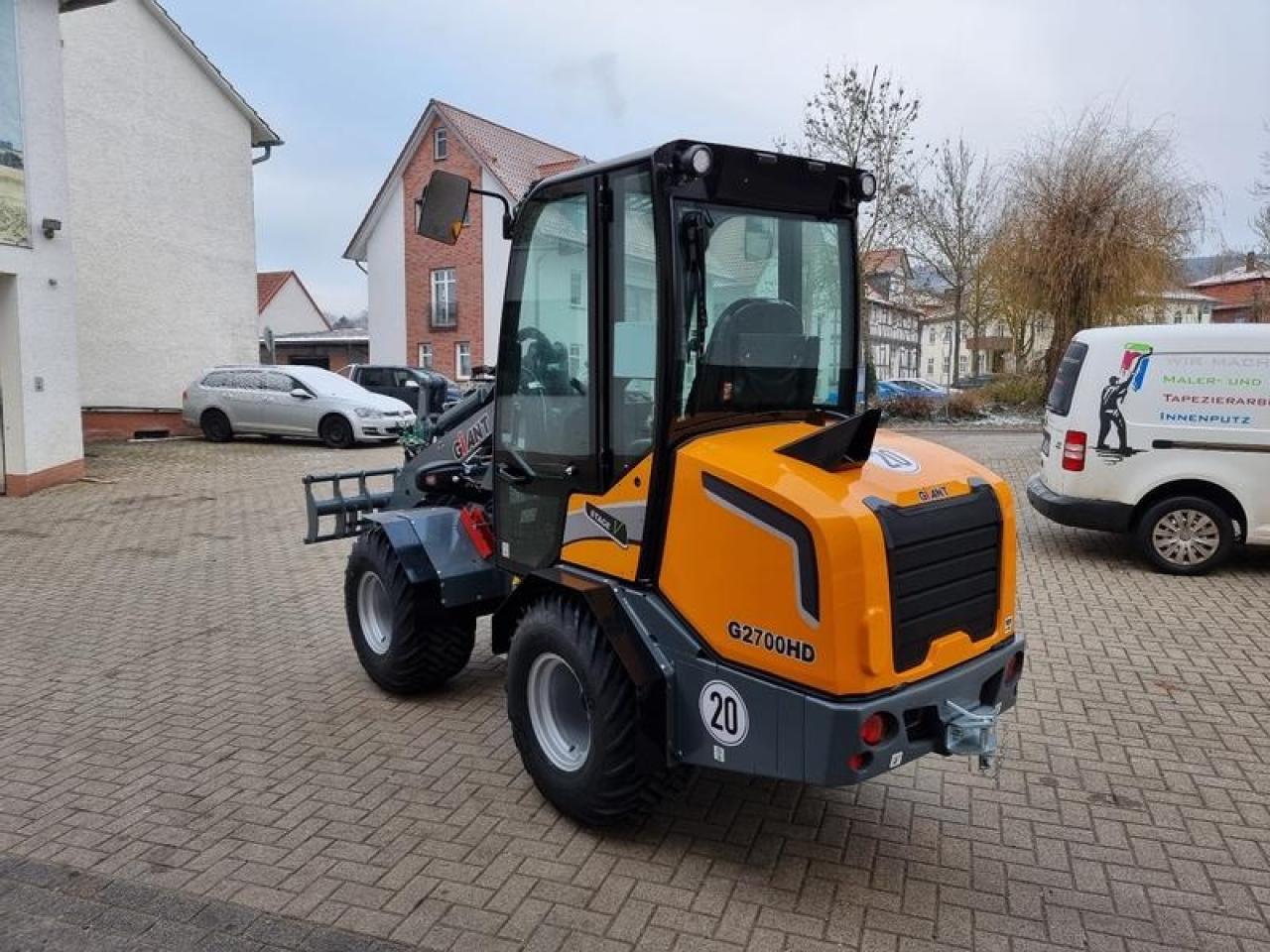 Giant g 2700 hd mit kabine und euro aufnamhe - Cargadora de ruedas: foto 5 Giant g 2700 hd mit kabine und euro aufnamhe - Cargadora de ruedas: foto 5