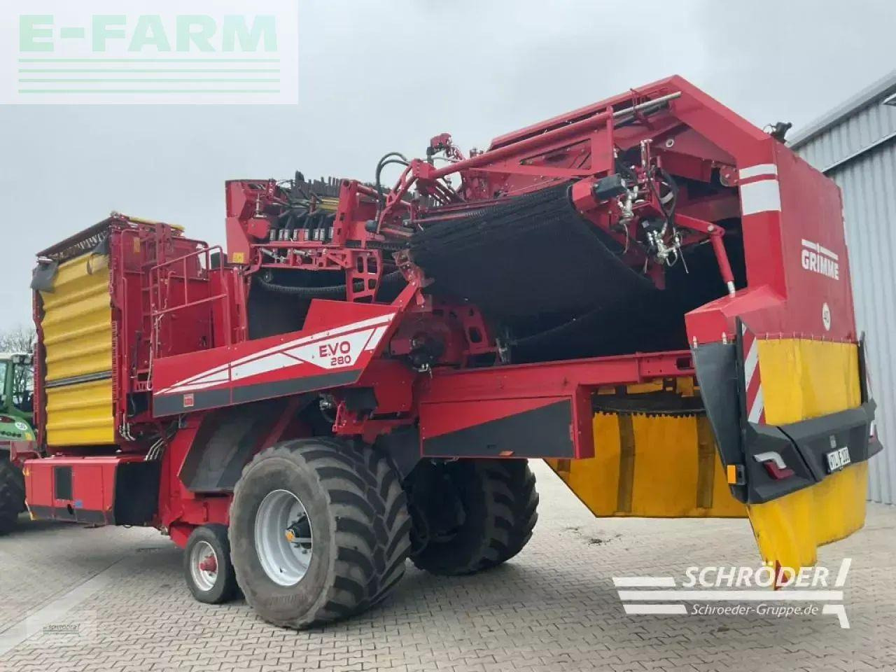 Grimme evo 280 - Arrancadora de patatas: foto 2 Grimme evo 280 - Arrancadora de patatas: foto 2