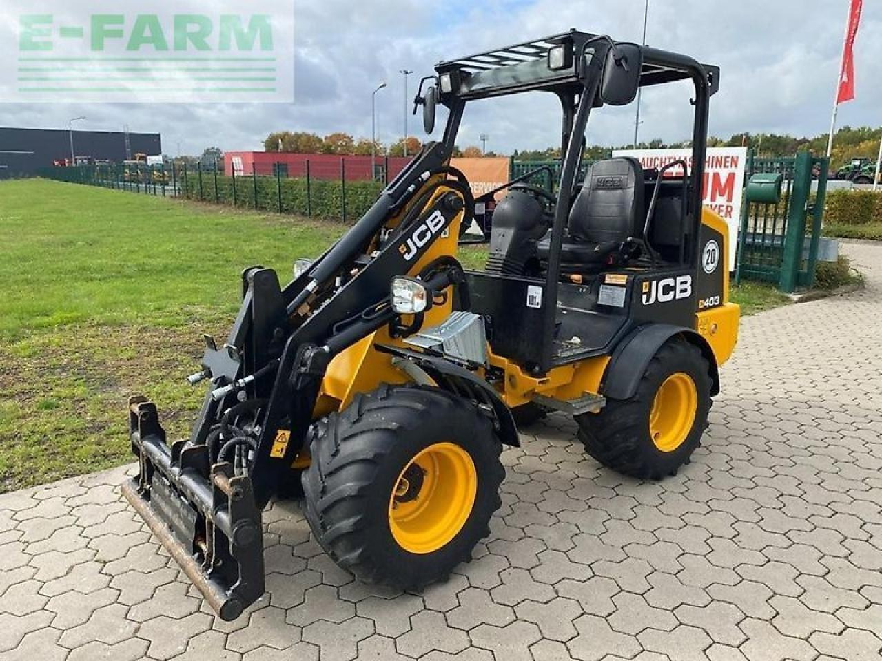JCB 403 agri hoflader - Miniexcavadora: foto 1 JCB 403 agri hoflader - Miniexcavadora: foto 1