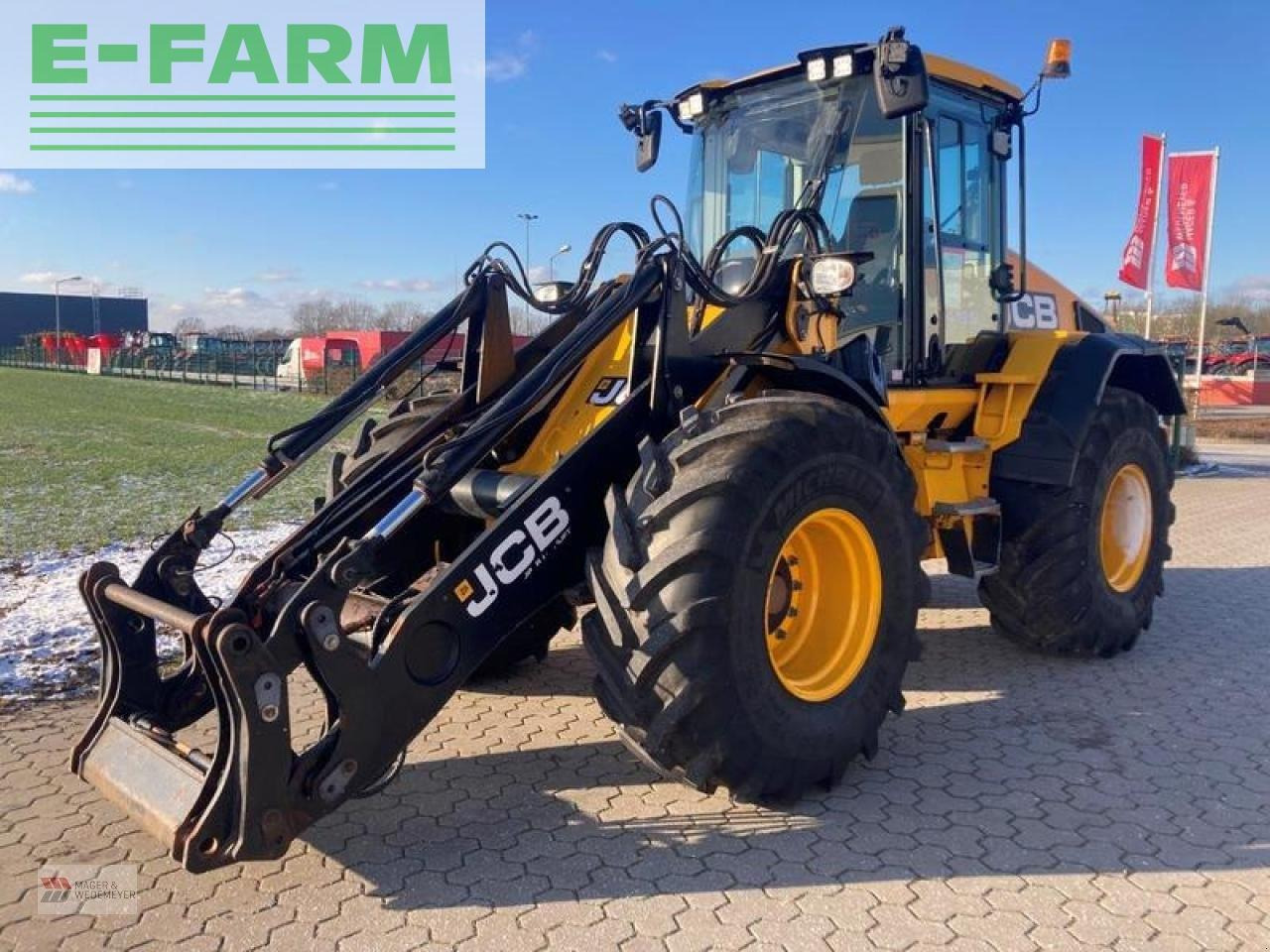 JCB 419s agri - Miniexcavadora: foto 1 JCB 419s agri - Miniexcavadora: foto 1