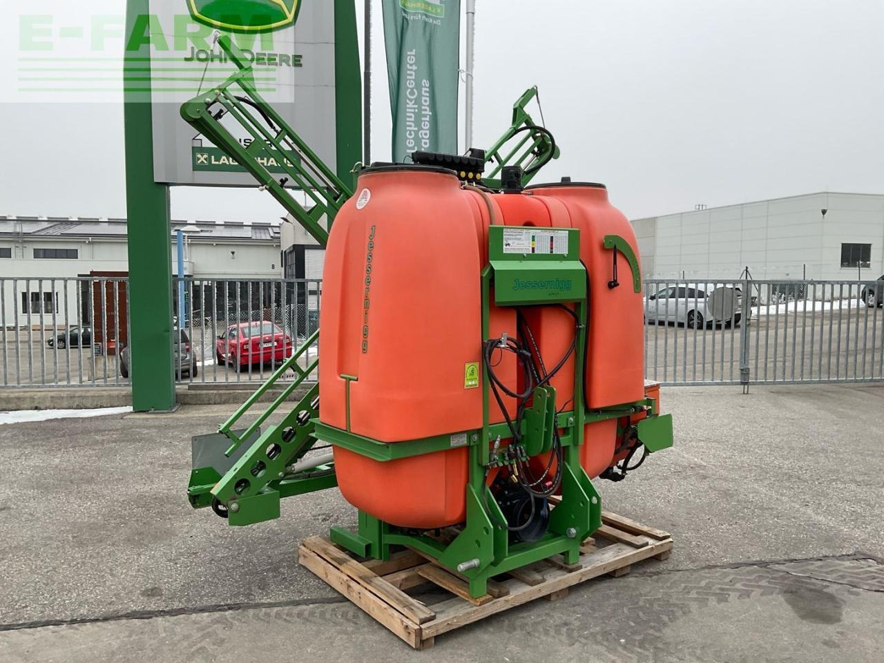 Jessernigg NG JP 1400/15 - Pulverizador arrastrado: foto 4 Jessernigg NG JP 1400/15 - Pulverizador arrastrado: foto 4