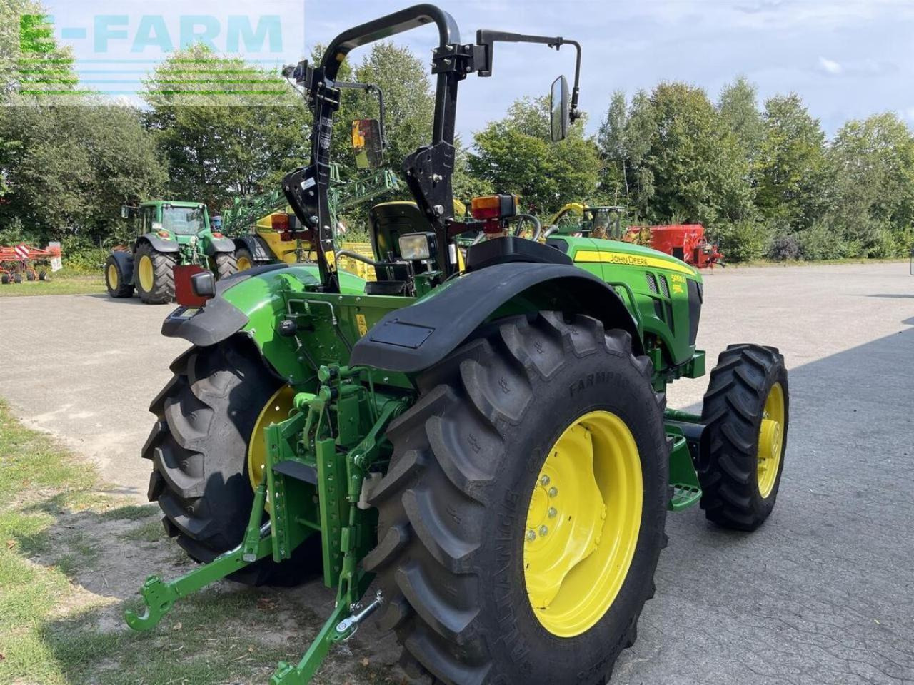 Tractor John Deere 5058e ohne kabine: foto 6