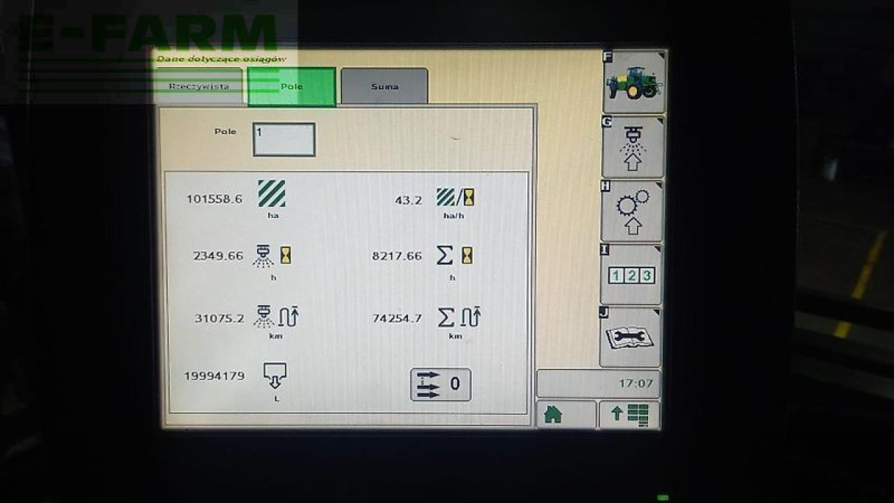 Pulverizador arrastrado John Deere 5430i: foto 8