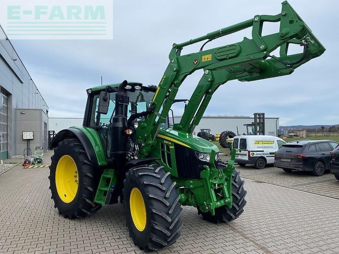 John Deere 6120m mit frontlader 623r - Tractor: foto 2 John Deere 6120m mit frontlader 623r - Tractor: foto 2