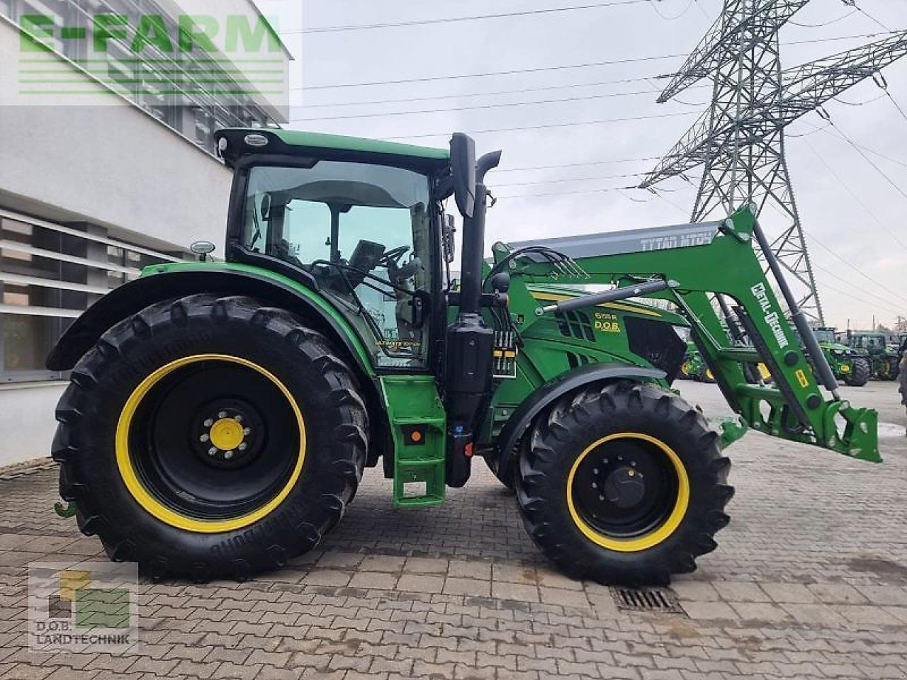 John Deere 6155r - Tractor: foto 5 John Deere 6155r - Tractor: foto 5