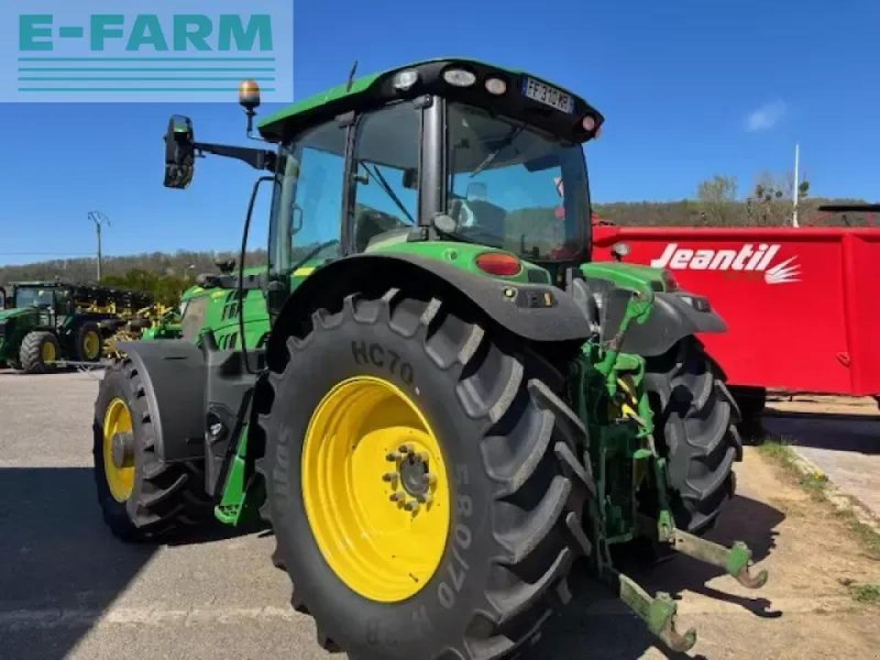 Tractor John Deere 6155r: foto 6