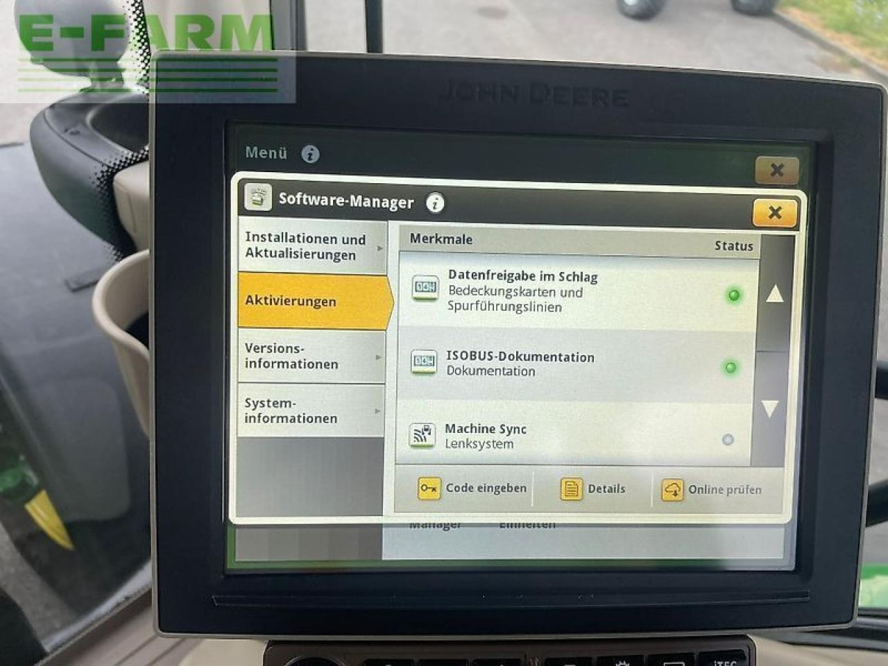 Tractor John Deere 6215r: foto 13