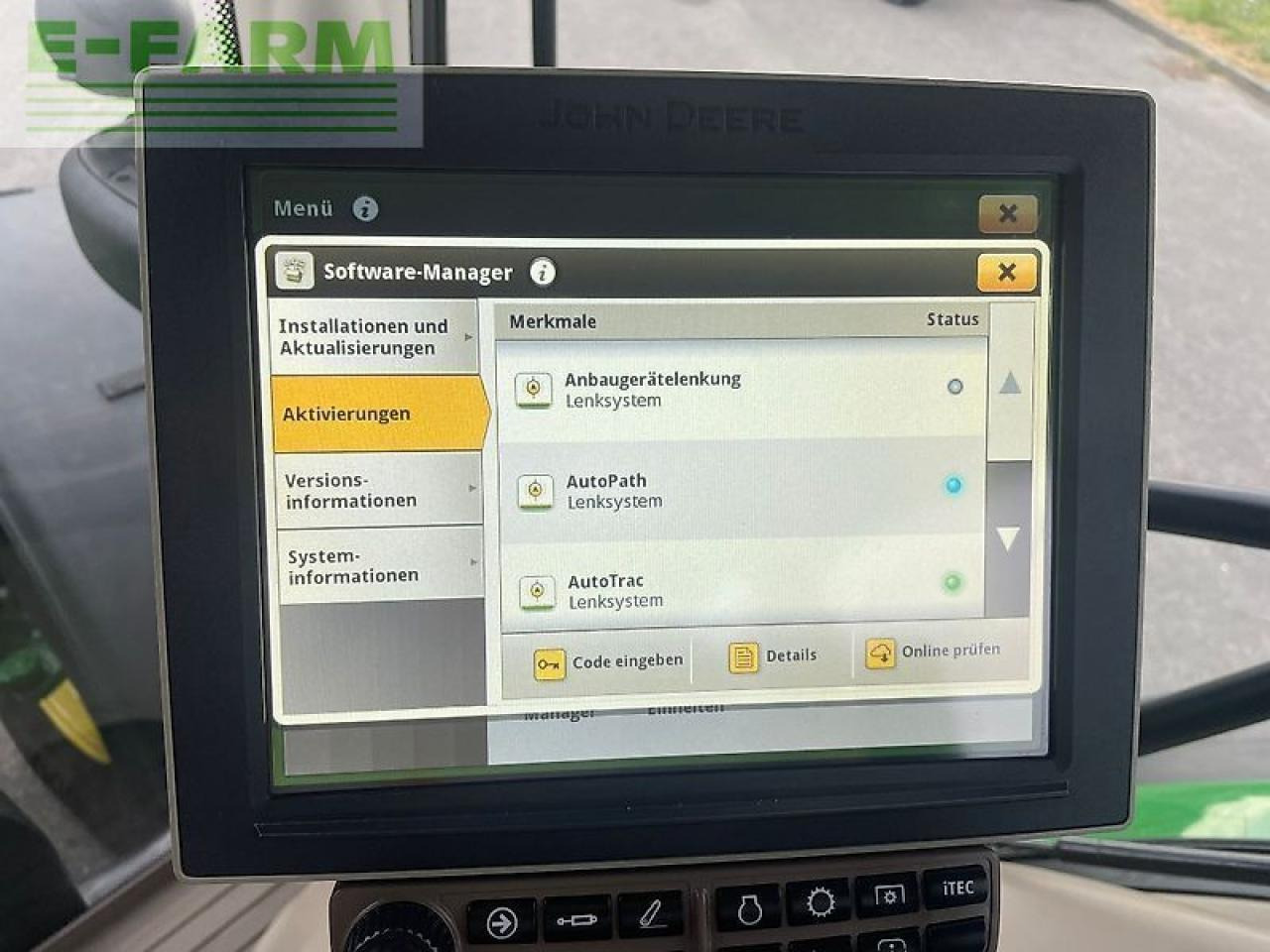 Tractor John Deere 6215r: foto 15